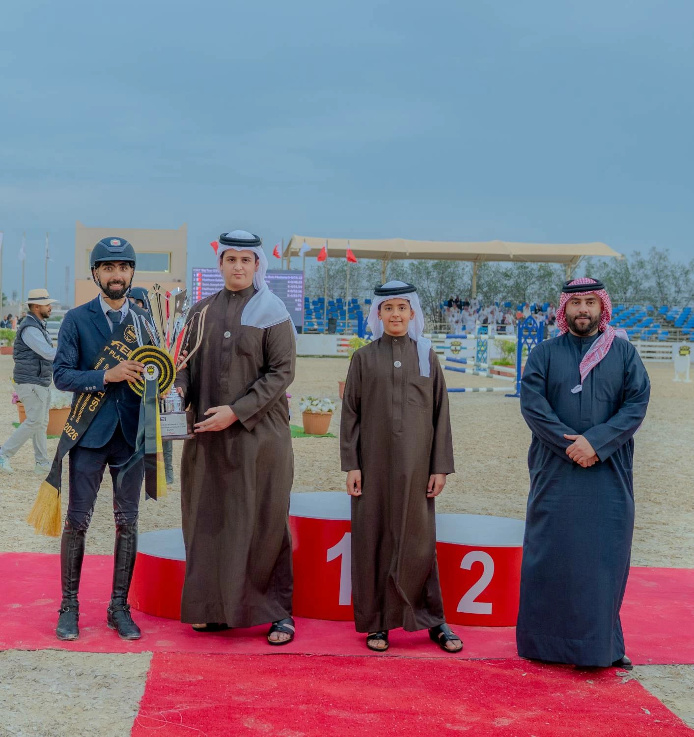 ختام بطولة خالد بن حمد آل خليفة الدولية لقفز الحواجز بميدان الرفه