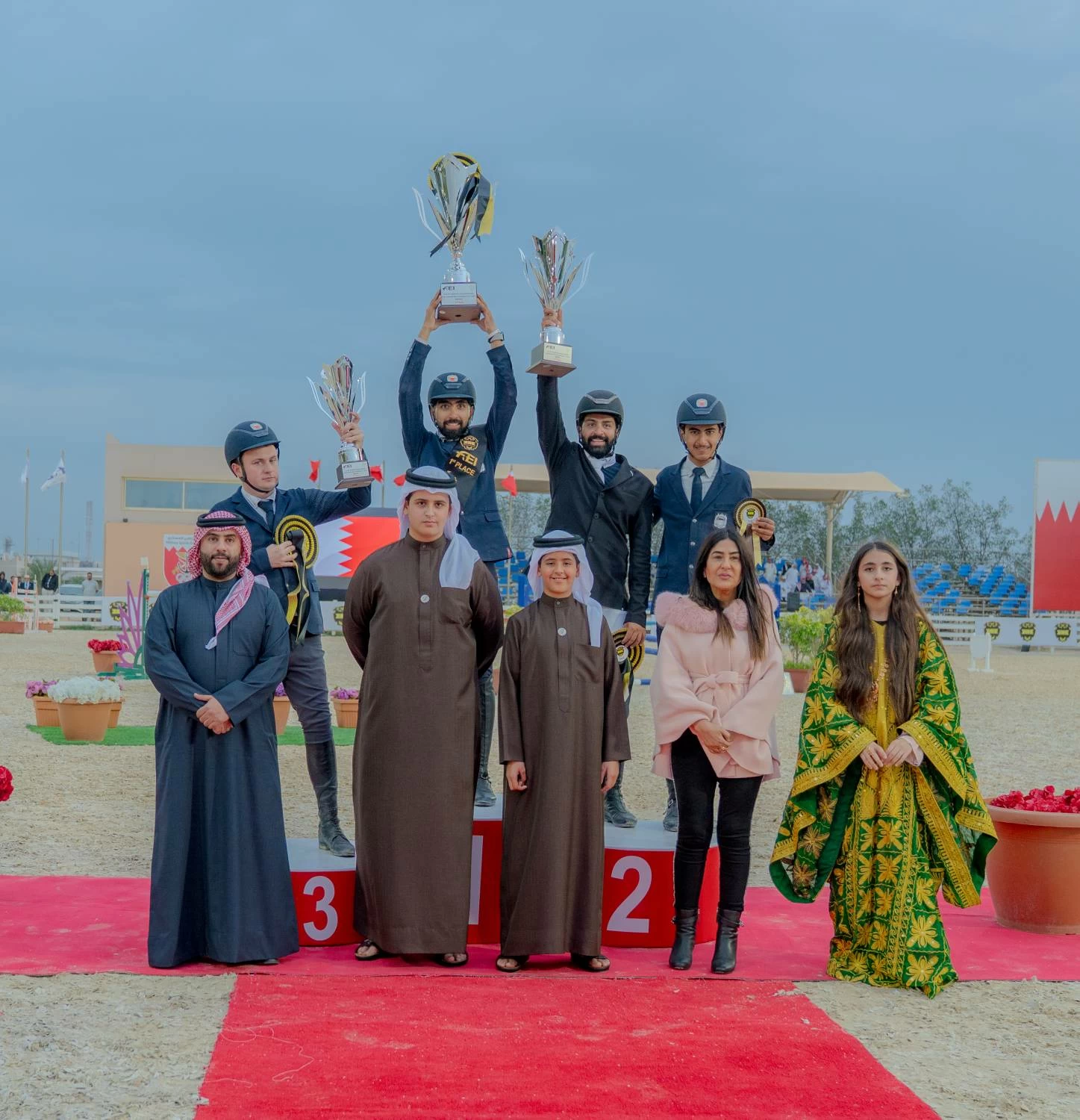 ختام بطولة خالد بن حمد آل خليفة الدولية لقفز الحواجز بميدان الرفه