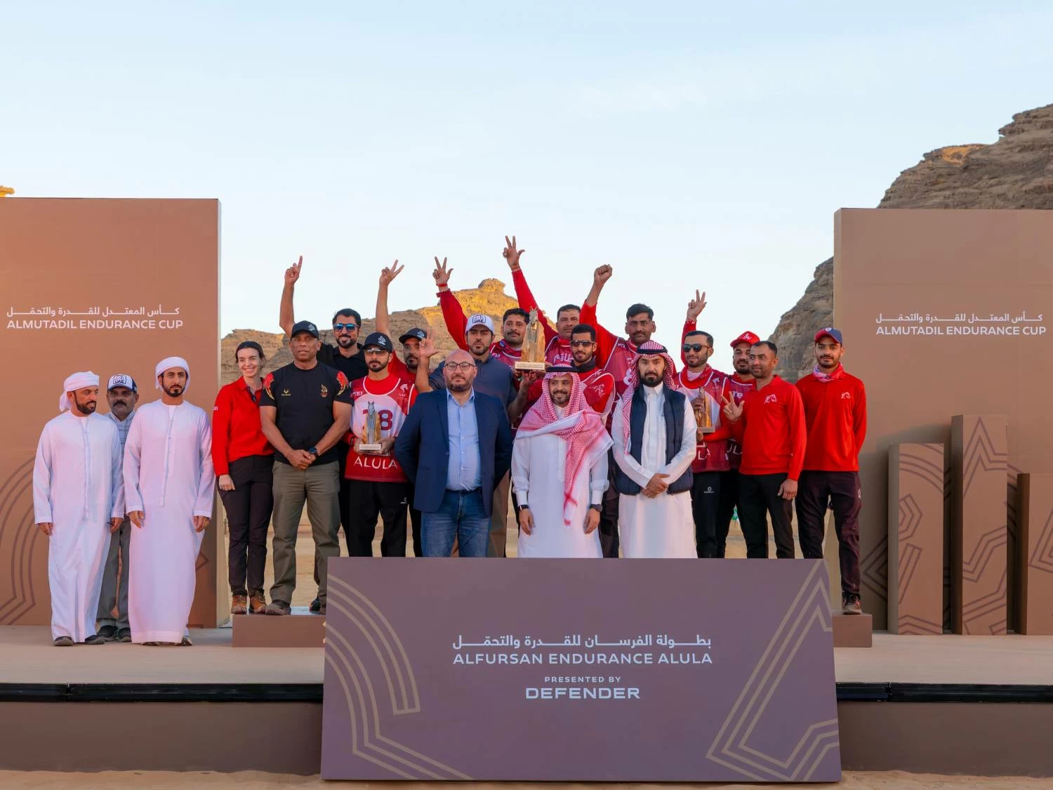 الفريق الملكي ينهي مشاركته في بطولة قرية المعتدل للقدرة