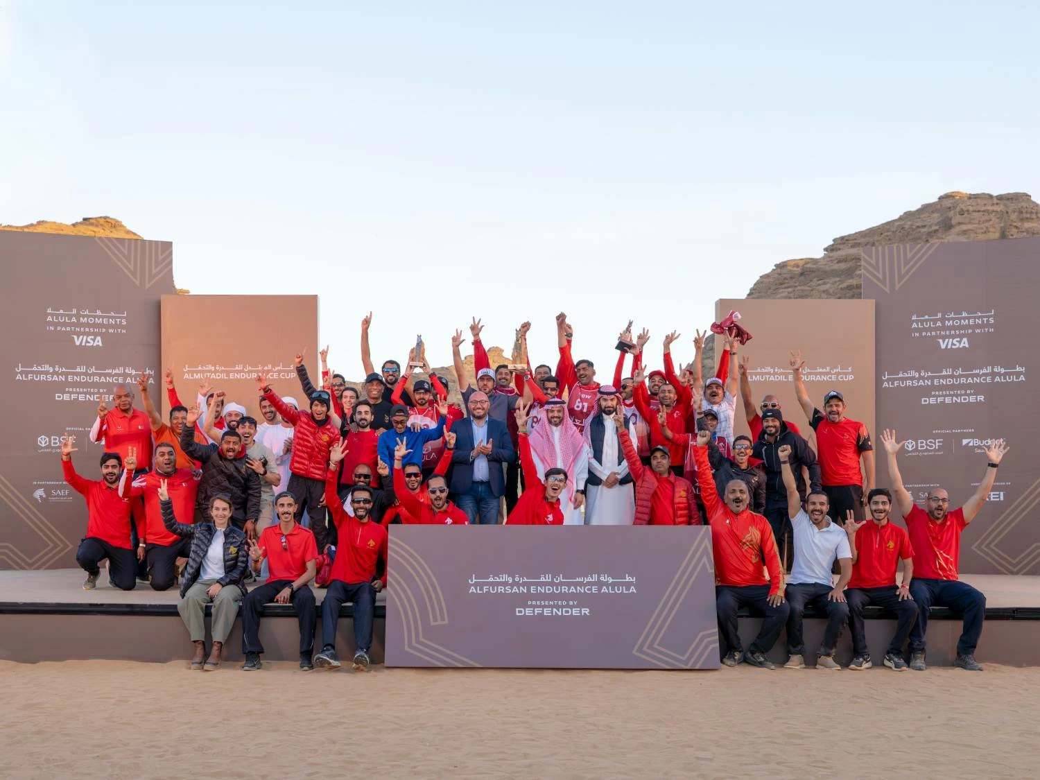 الفريق الملكي ينهي مشاركته في بطولة قرية المعتدل للقدرة