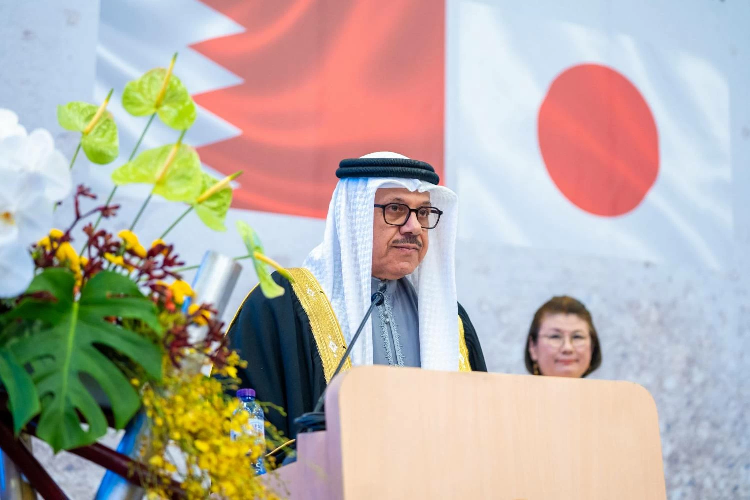 وزير الخارجية يحضر حفل استقبال سفارة اليابان لدى البحرين بمناسبة عيد ميلاد إمبراطور اليابان