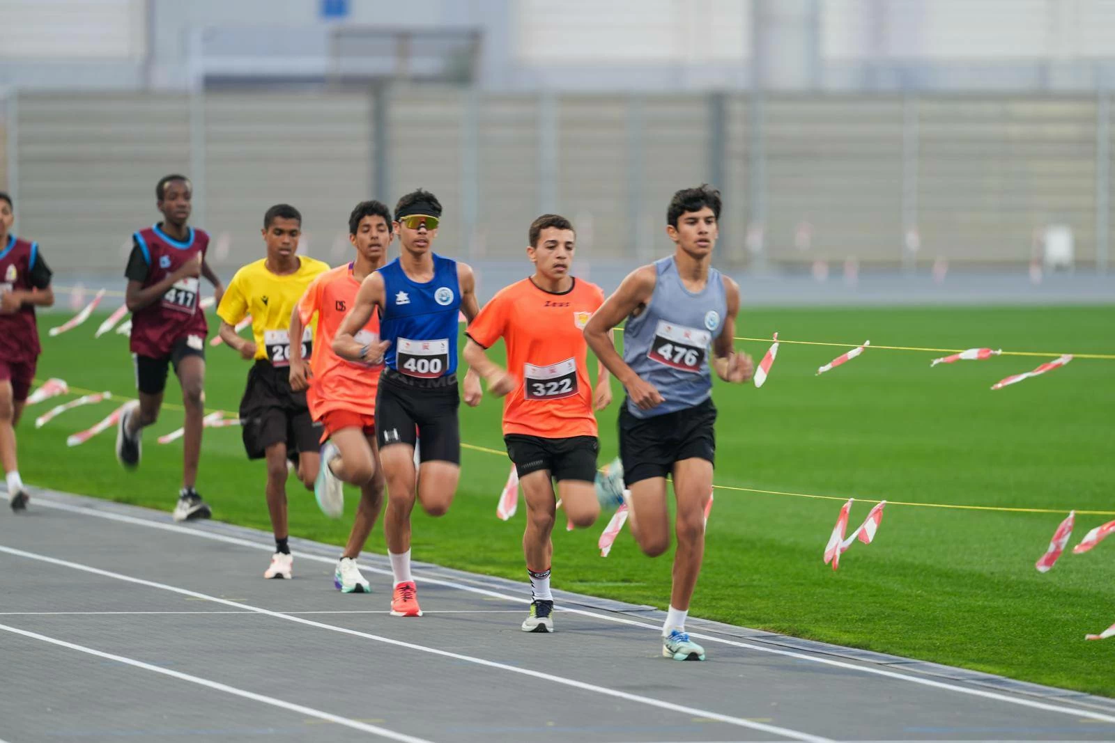 الشباب يتوج ببطولة العموم والبسيتين بطلا للناشئين ببطولة الميدان والمضمار للأندية