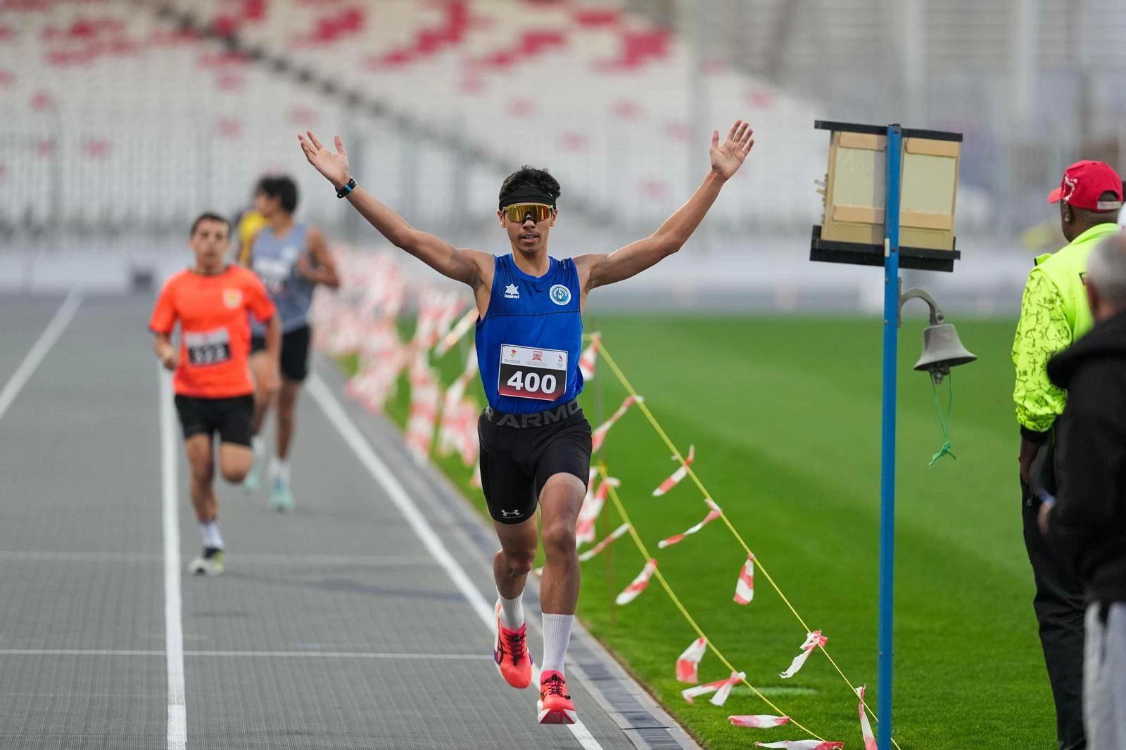 الشباب يتوج ببطولة العموم والبسيتين بطلا للناشئين ببطولة الميدان والمضمار للأندية