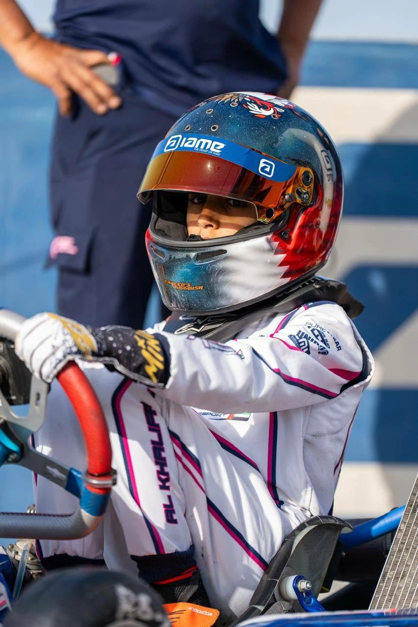 الشيخ سيف يحقق منصة ختام الموسم ويتوّج بلقب الوصيف الثاني في بطولة IAME