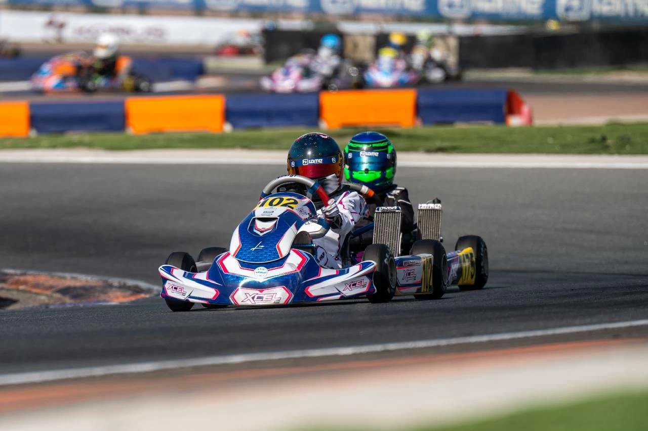 الشيخ سيف يحقق منصة ختام الموسم ويتوّج بلقب الوصيف الثاني في بطولة IAME