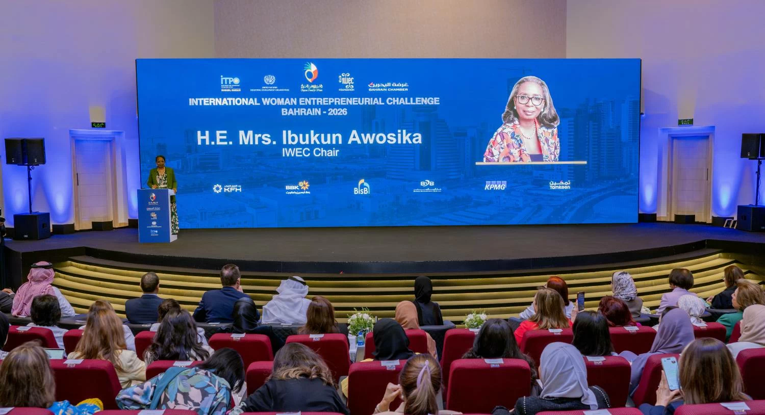 رئيسة المجلس الأعلى للمرأة ترعى مؤتمر رائدات الاعمال العالمي