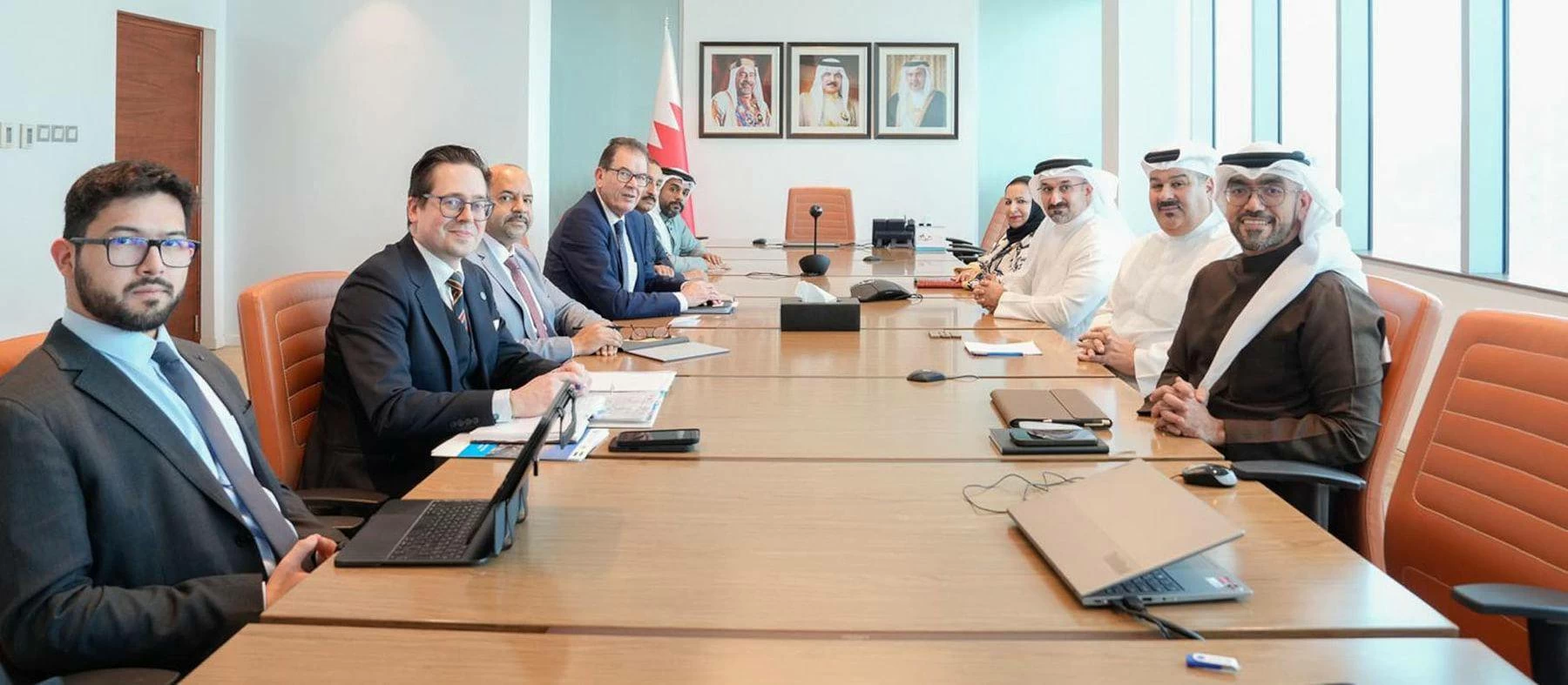 وزير الصناعة والتجارة يلتقي المدير العام لمنظمة الأمم المتحدة للتنمية الصناعية (اليونيدو)