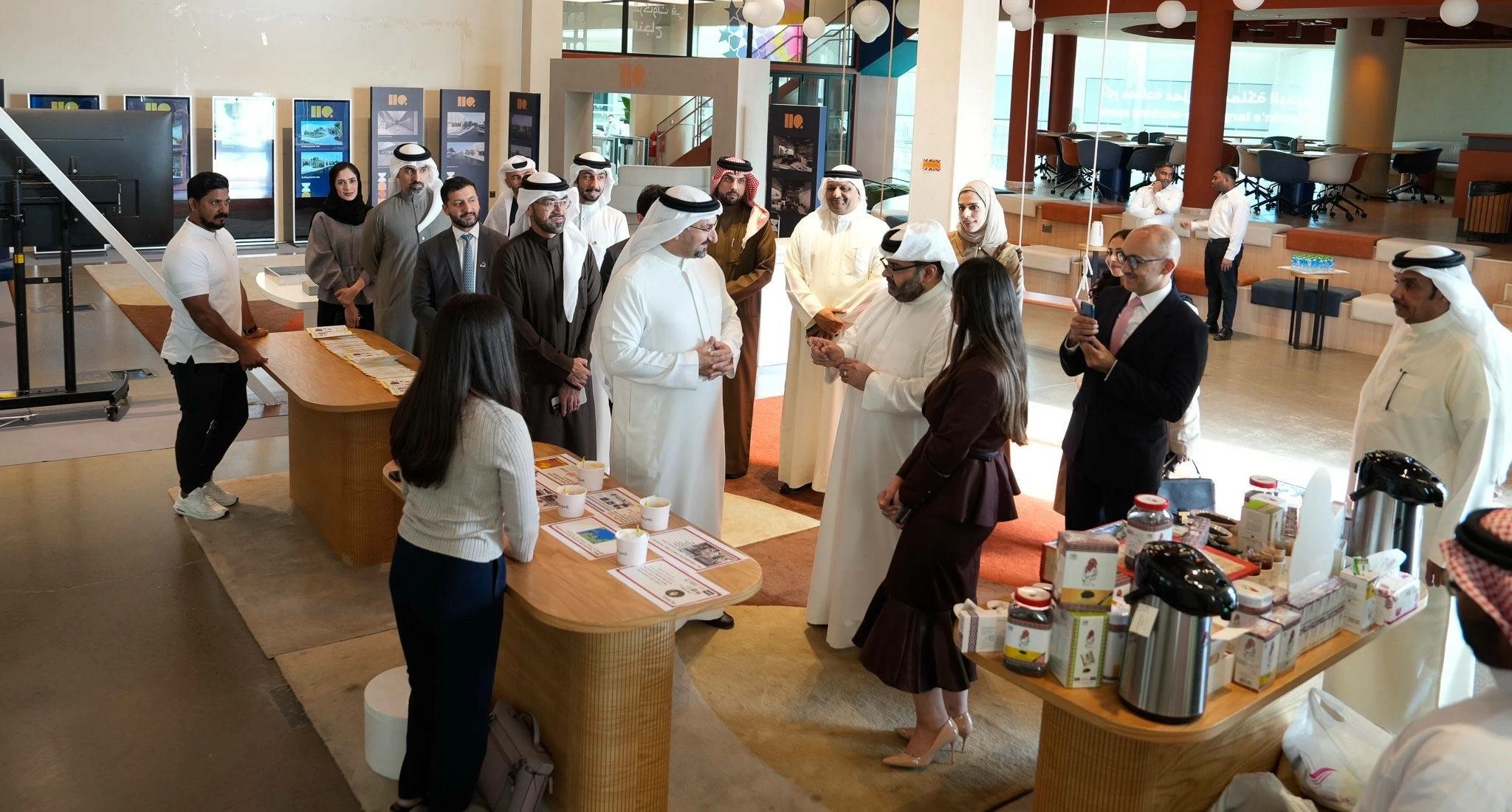 صندوق الأمل بالشراكة مع وزارة الصناعة والتجارة يكشفان عن الهوية الجديدة لــ HQ Industrial&nbsp; في مدينة سلمان الصناعية