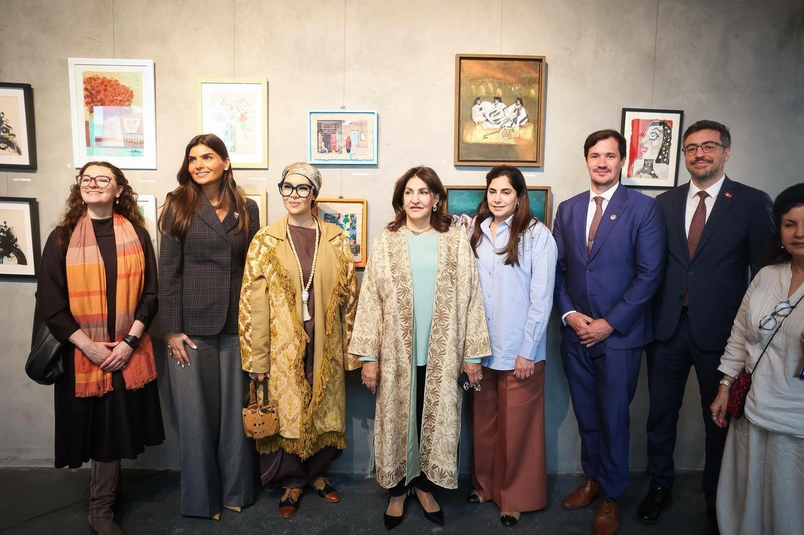 جمعية رعاية الطفل والأمومة تفتتح معرض ورق النخيل 6