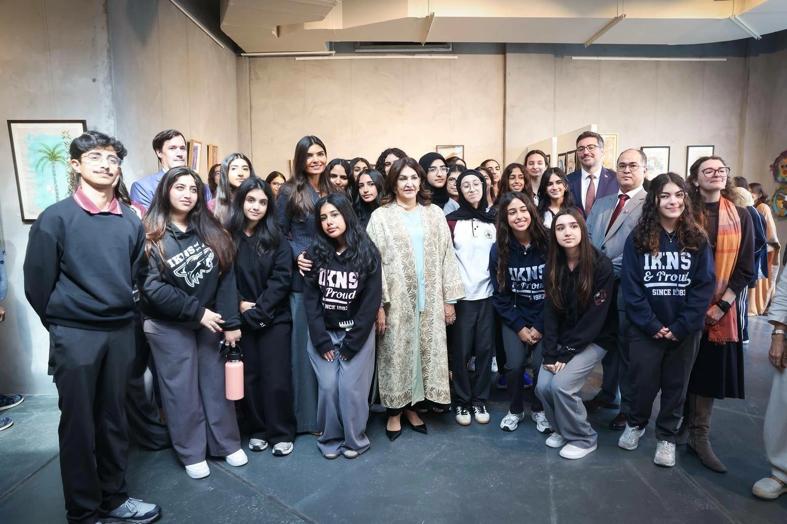 جمعية رعاية الطفل والأمومة تفتتح معرض ورق النخيل 6