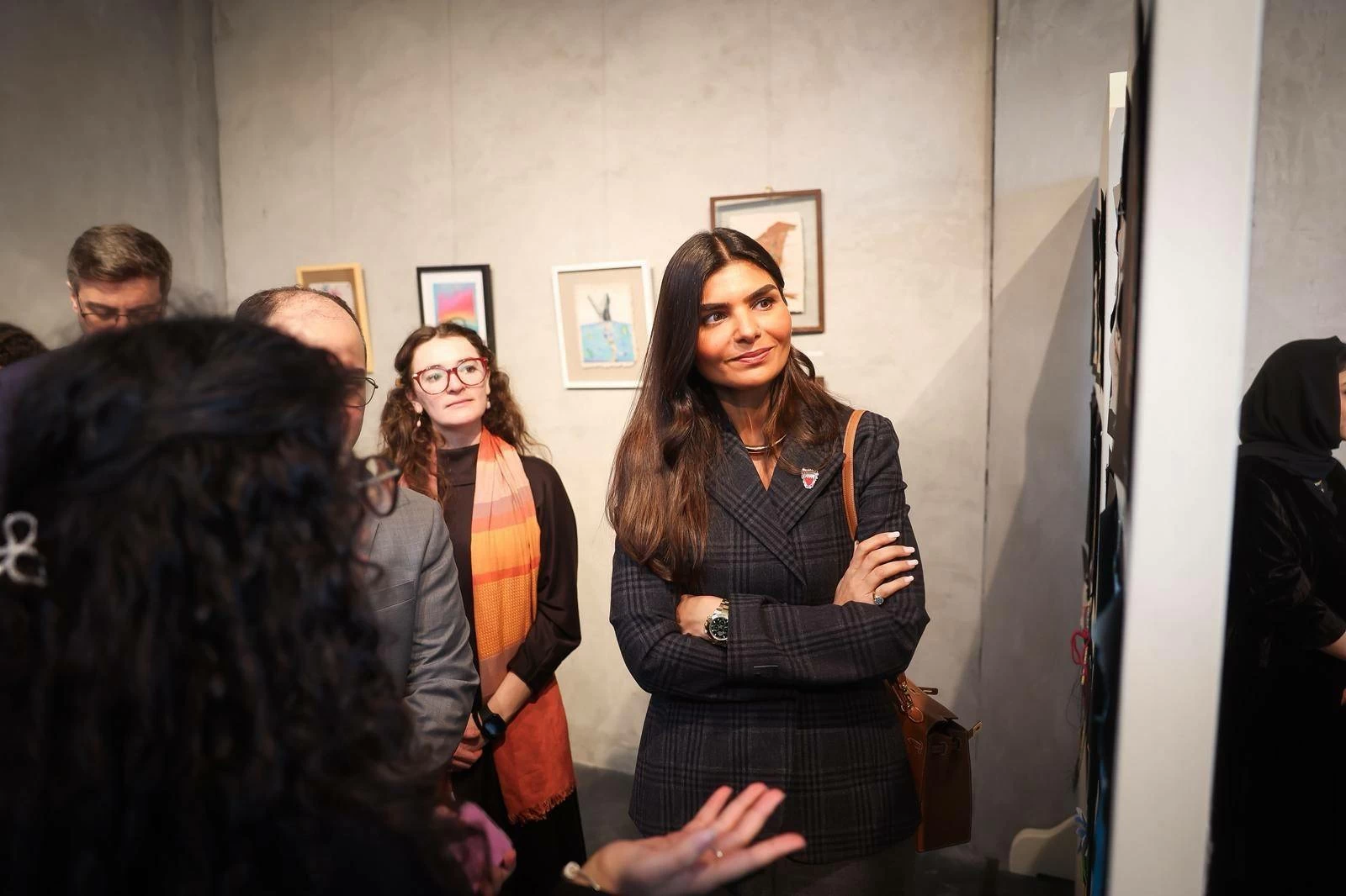 جمعية رعاية الطفل والأمومة تفتتح معرض ورق النخيل 6