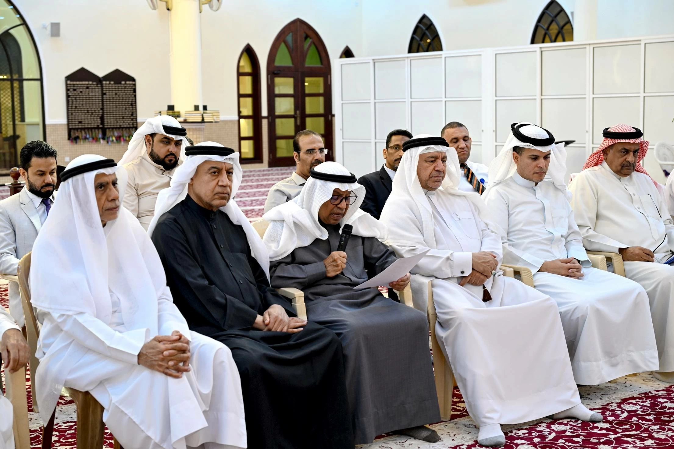 رئيس الأوقاف الجعفرية يفتتح جامع المنتظر في دار كليب بعد التجديد الشامل