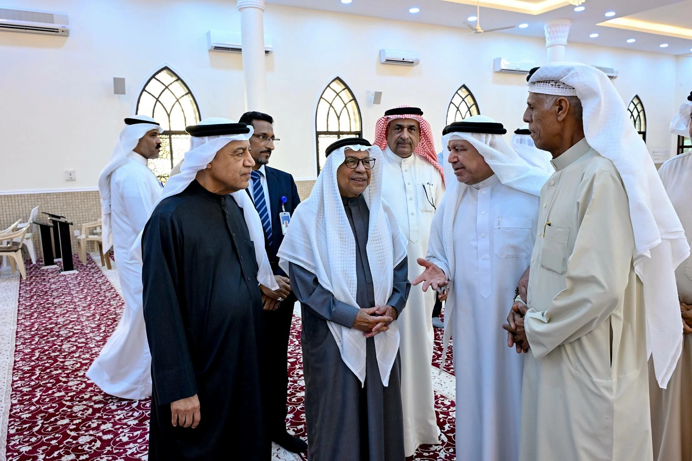 رئيس الأوقاف الجعفرية يفتتح جامع المنتظر في دار كليب بعد التجديد الشامل