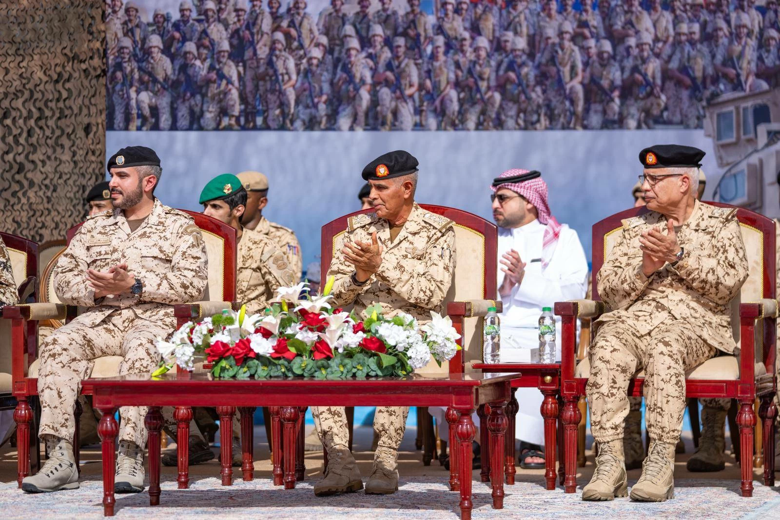 رئيس هيئة الأركان يحضر حفل افتتاح ميدان حواجز المغاوير التابع لكتيبة المشاة البحرية