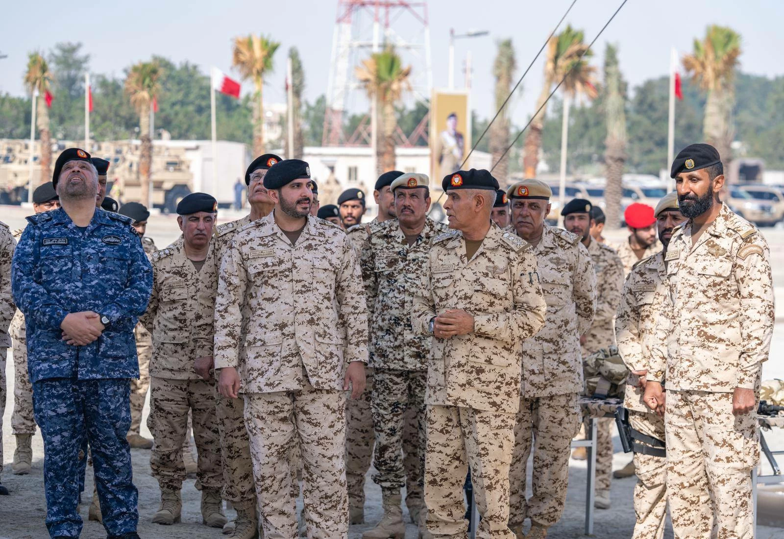 رئيس هيئة الأركان يحضر حفل افتتاح ميدان حواجز المغاوير التابع لكتيبة المشاة البحرية