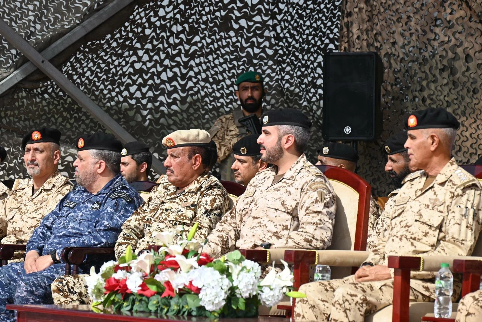 رئيس هيئة الأركان يحضر حفل افتتاح ميدان حواجز المغاوير التابع لكتيبة المشاة البحرية