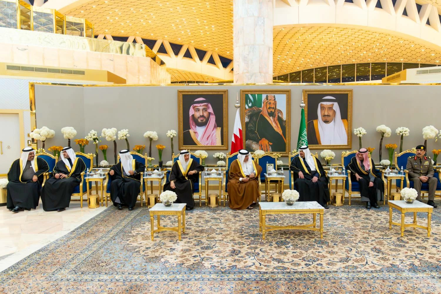 ولي العهد رئيس الوزراء يصل إلى المملكة العربية السعودية في زيارةٍ أخوية