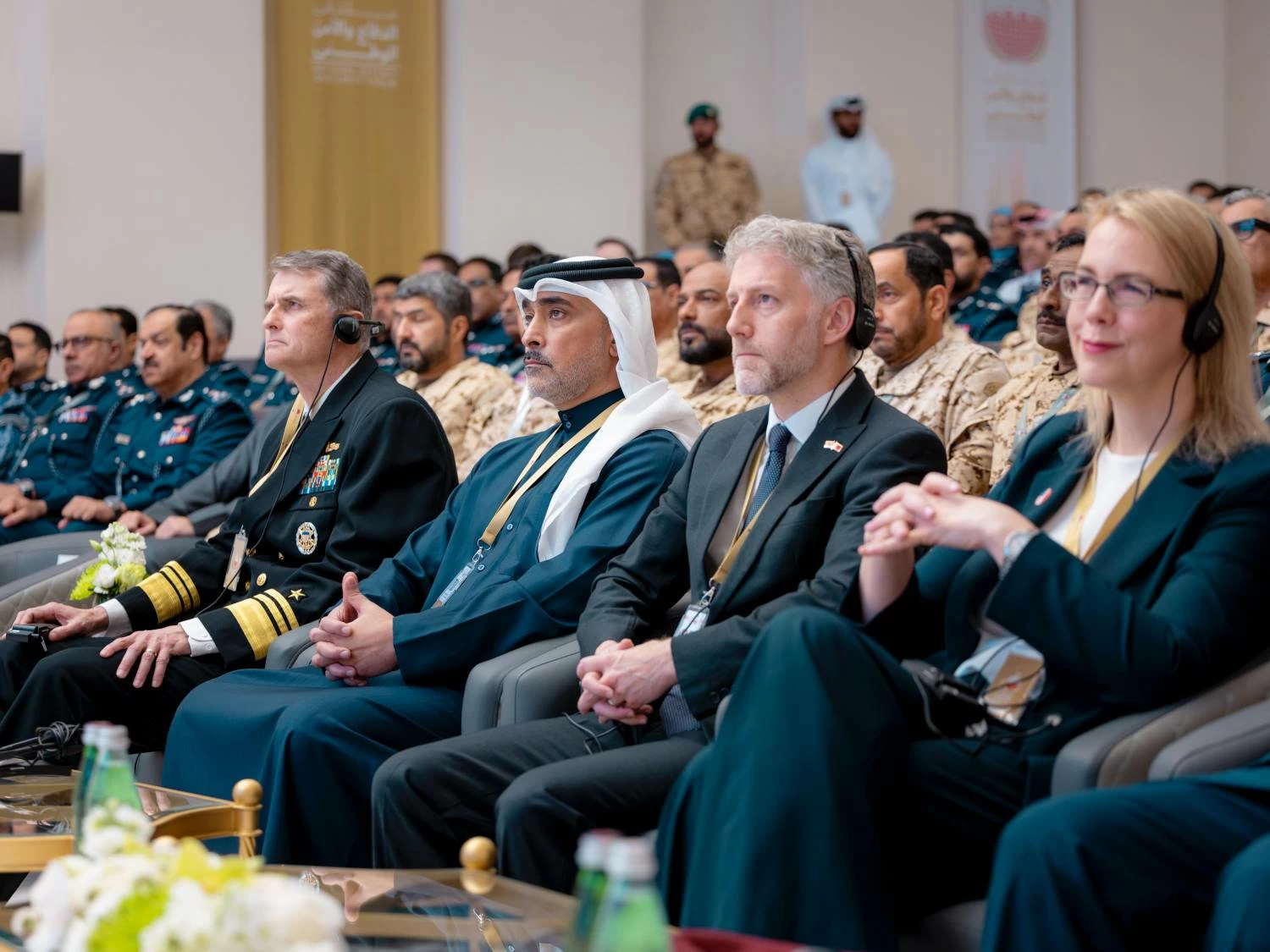 ناصر بن حمد يفتتح أعمال النسخة الثانية من ملتقى الدفاع والأمن الوطني