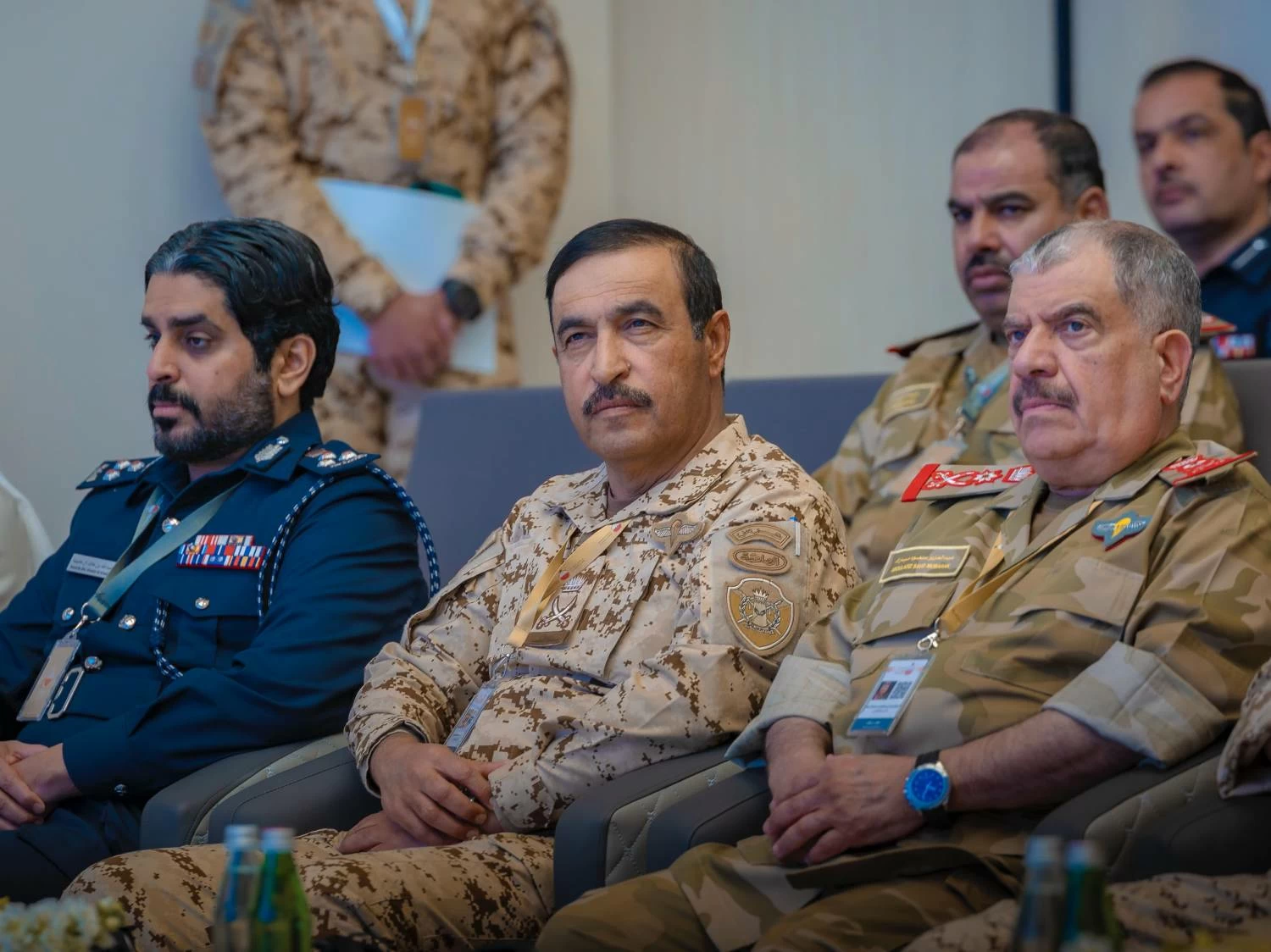 ناصر بن حمد يفتتح أعمال النسخة الثانية من ملتقى الدفاع والأمن الوطني