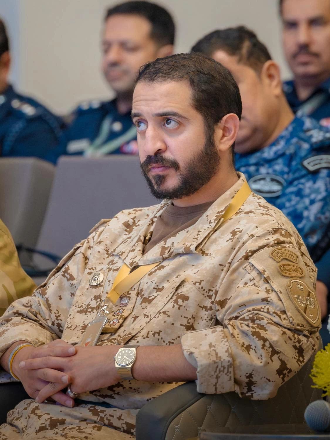 ناصر بن حمد يفتتح أعمال النسخة الثانية من ملتقى الدفاع والأمن الوطني