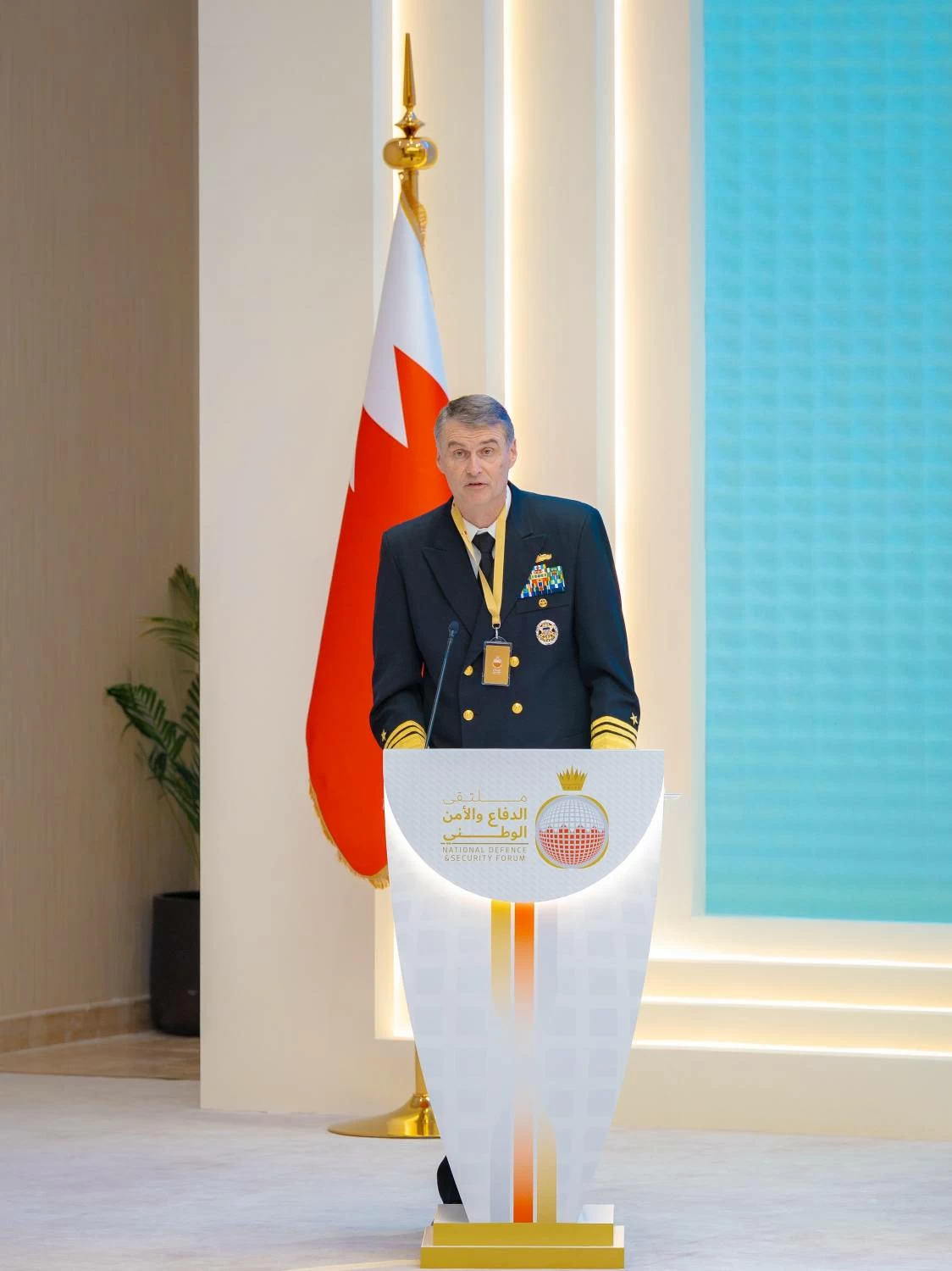 ناصر بن حمد يفتتح أعمال النسخة الثانية من ملتقى الدفاع والأمن الوطني