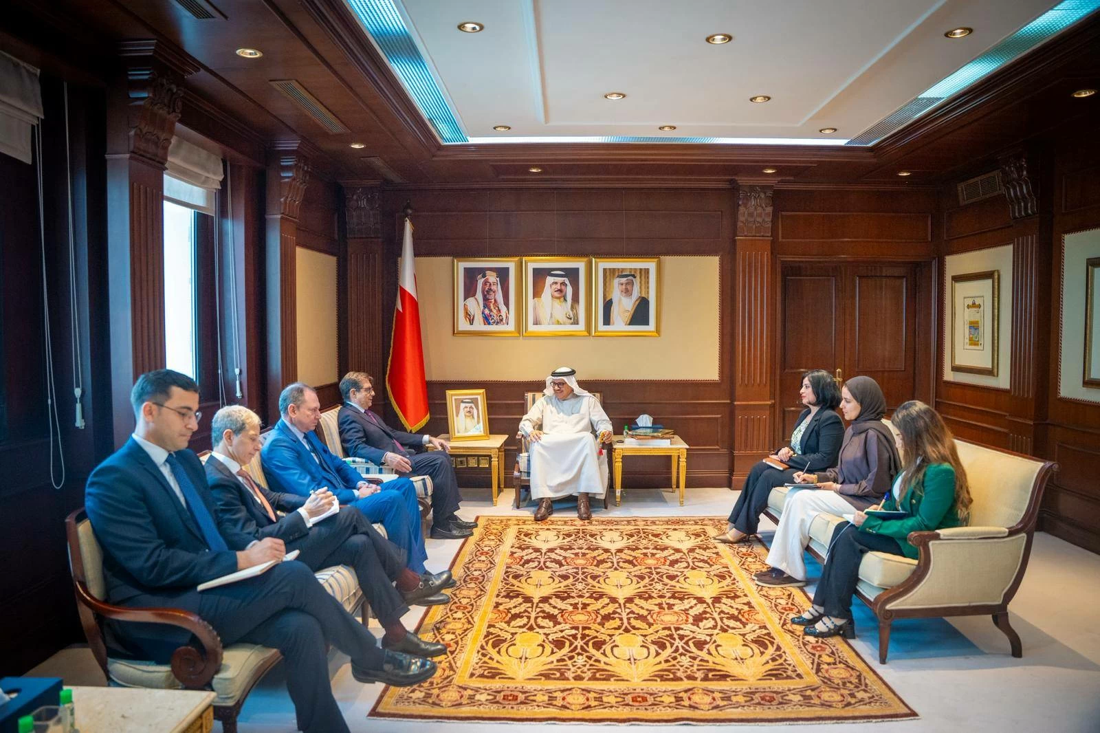 وزير الخارجية يستقبل المبعوث الخاص لمشروع اتفاقية الممر الاقتصادي بين الهند والشرق الأوسط وأوروبا