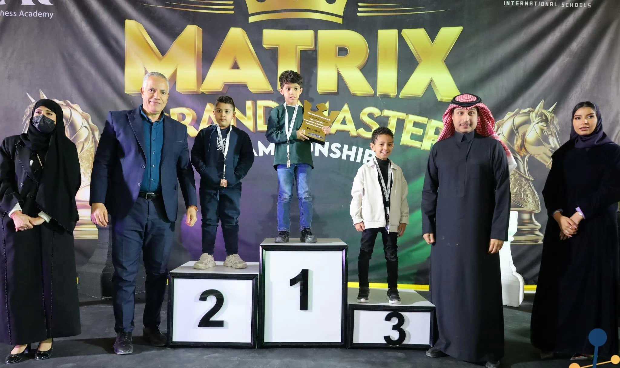 البورشيد&nbsp;الأول على مدارس السعودية في شطرنج المدارس