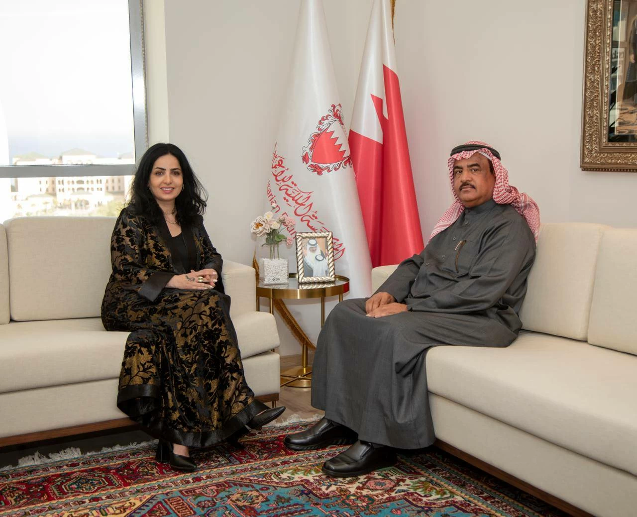 القائم بأعمال الأمين العام للمؤسسة الملكية للأعمال الإنسانية يستقبل ممثل &laquo;اليونيسيف&raquo; لدى مملكة البحرين