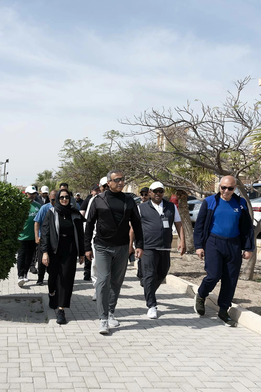 جهاز المساحة والتسجيل العقاري يشارك في فعاليات اليوم الرياضي لمملكة البحرين