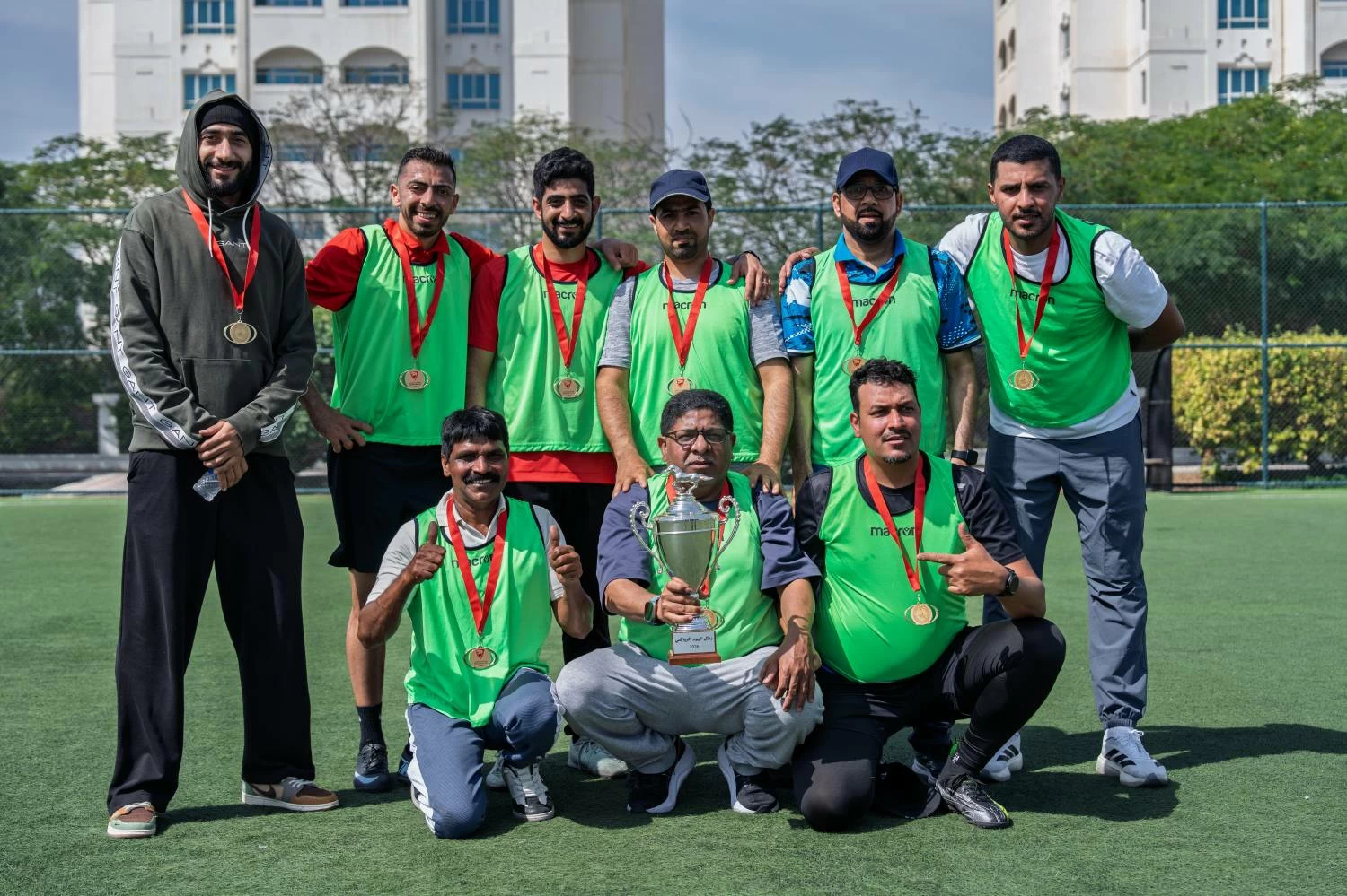 نادي راشد للفروسية وسباق الخيل ينظم فعالية رياضية بمناسبة يوم البحرين الرياضي