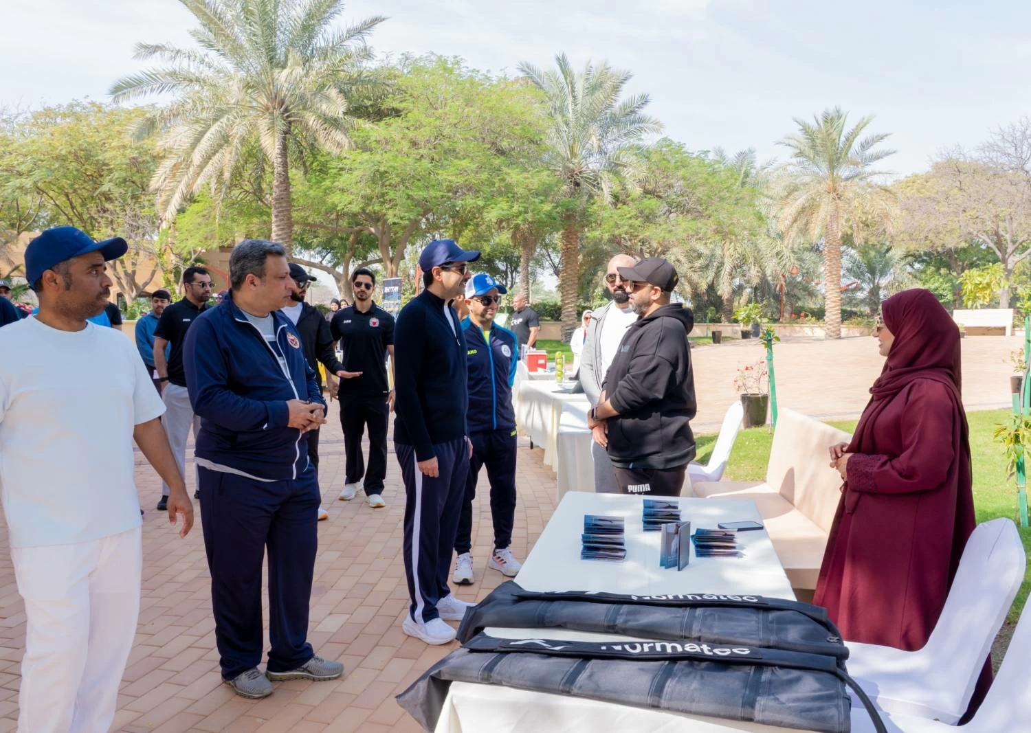 المحافظة الجنوبية تشارك باليوم الرياضي لمملكة البحرين