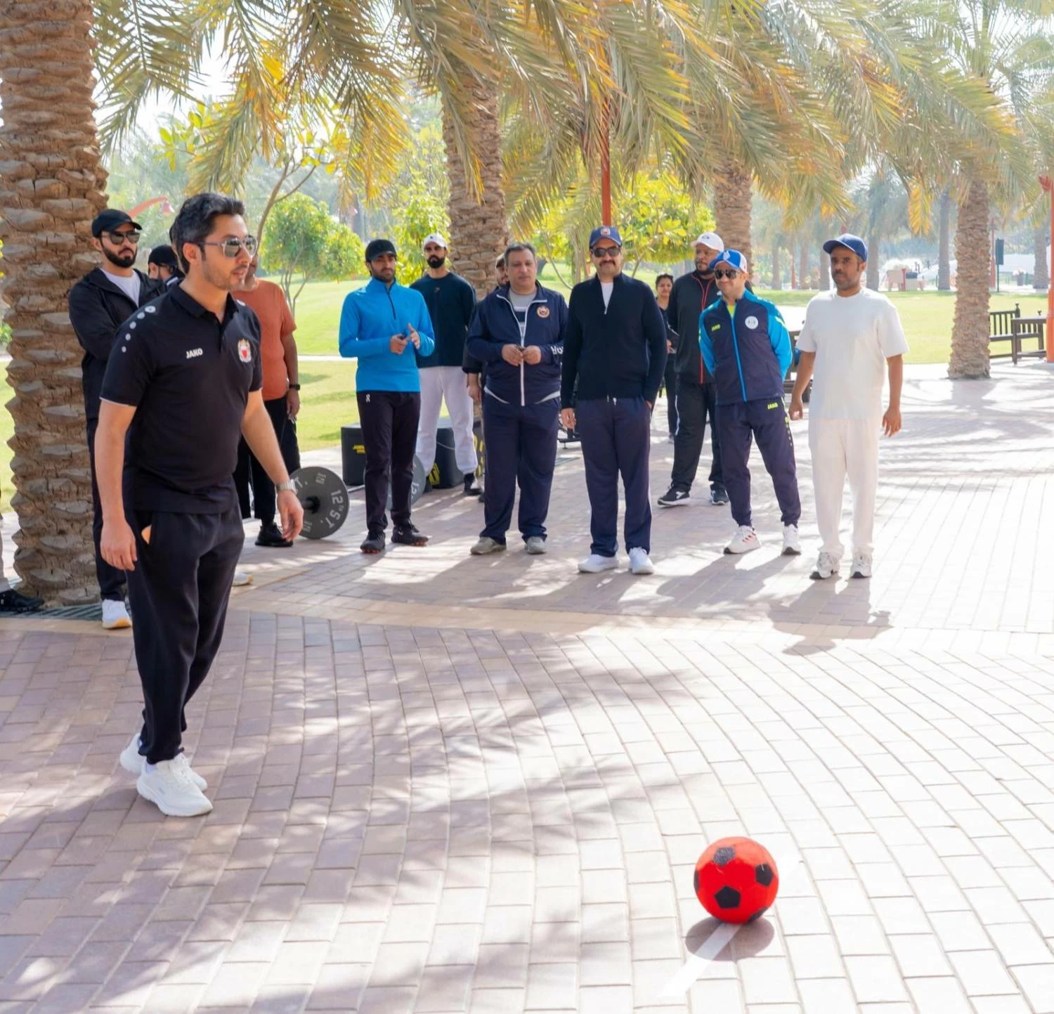 المحافظة الجنوبية تشارك باليوم الرياضي لمملكة البحرين