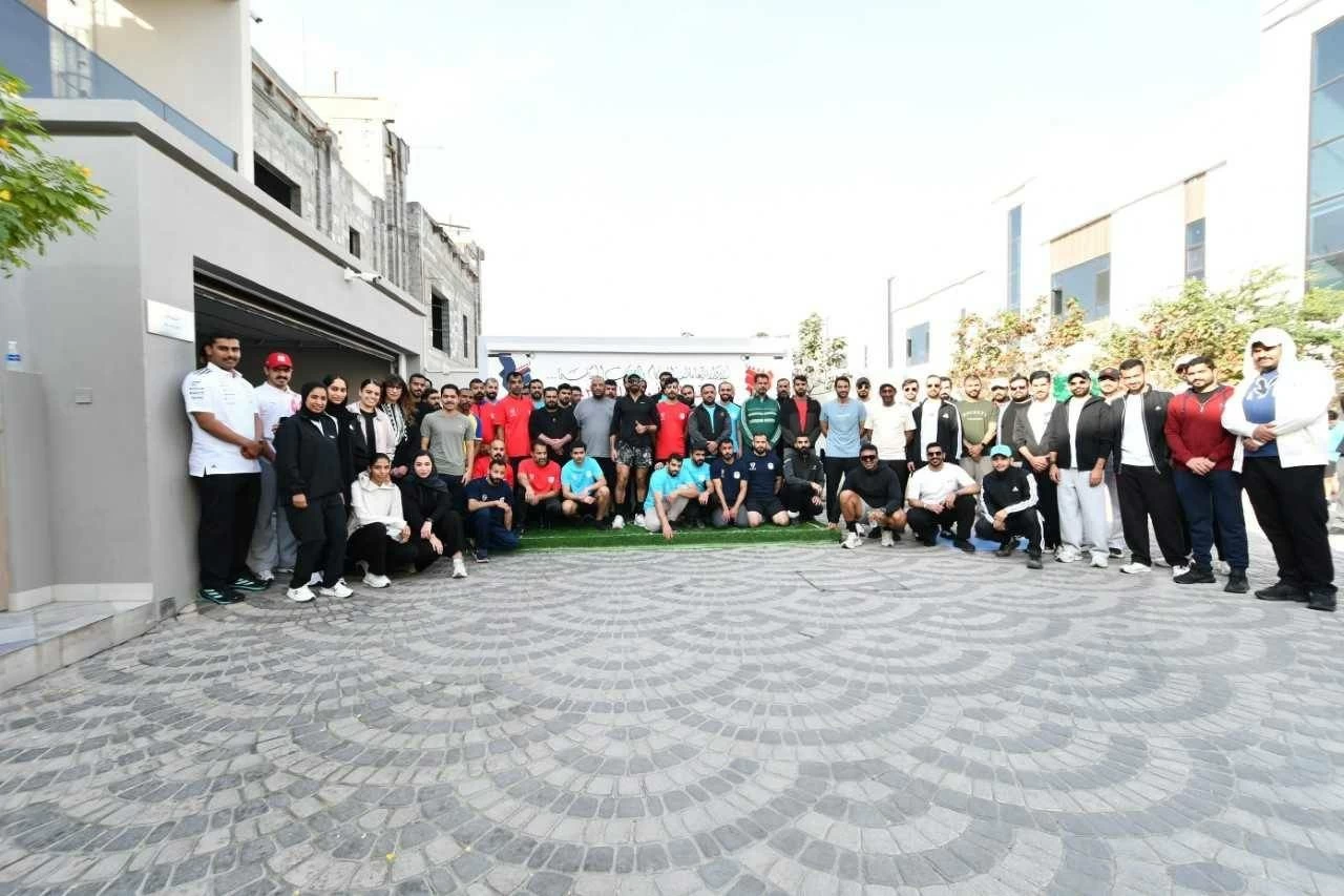 مدير عام تنفيذ الأحكام والعقوبات البديلة يشهد فعالية رياضية بمناسبة اليوم الرياضي لمملكة البحرين بمجمع السجون المفتوحة