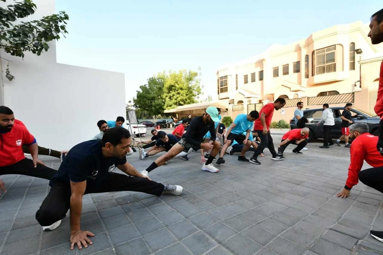 مدير عام تنفيذ الأحكام والعقوبات البديلة يشهد فعالية رياضية بمناسبة اليوم الرياضي لمملكة البحرين بمجمع السجون المفتوحة