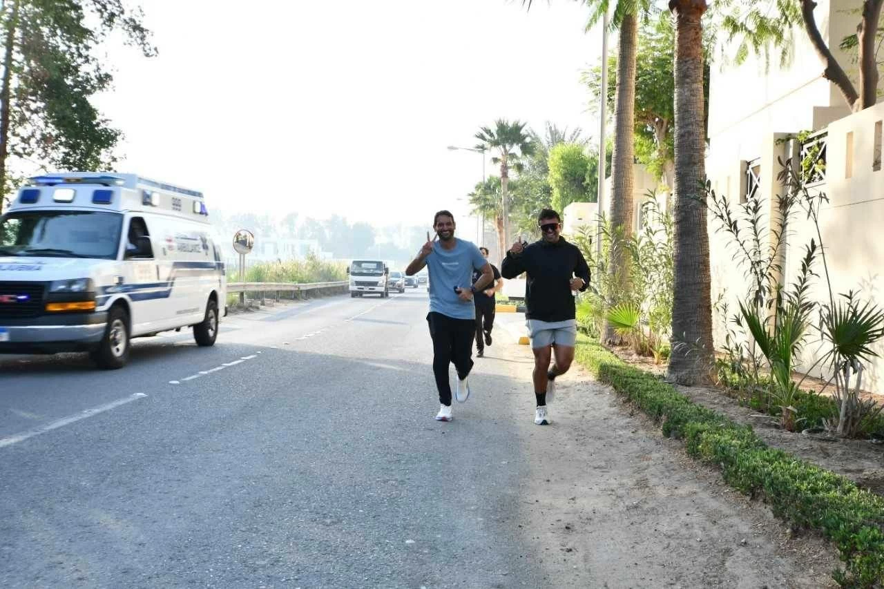 مدير عام تنفيذ الأحكام والعقوبات البديلة يشهد فعالية رياضية بمناسبة اليوم الرياضي لمملكة البحرين بمجمع السجون المفتوحة