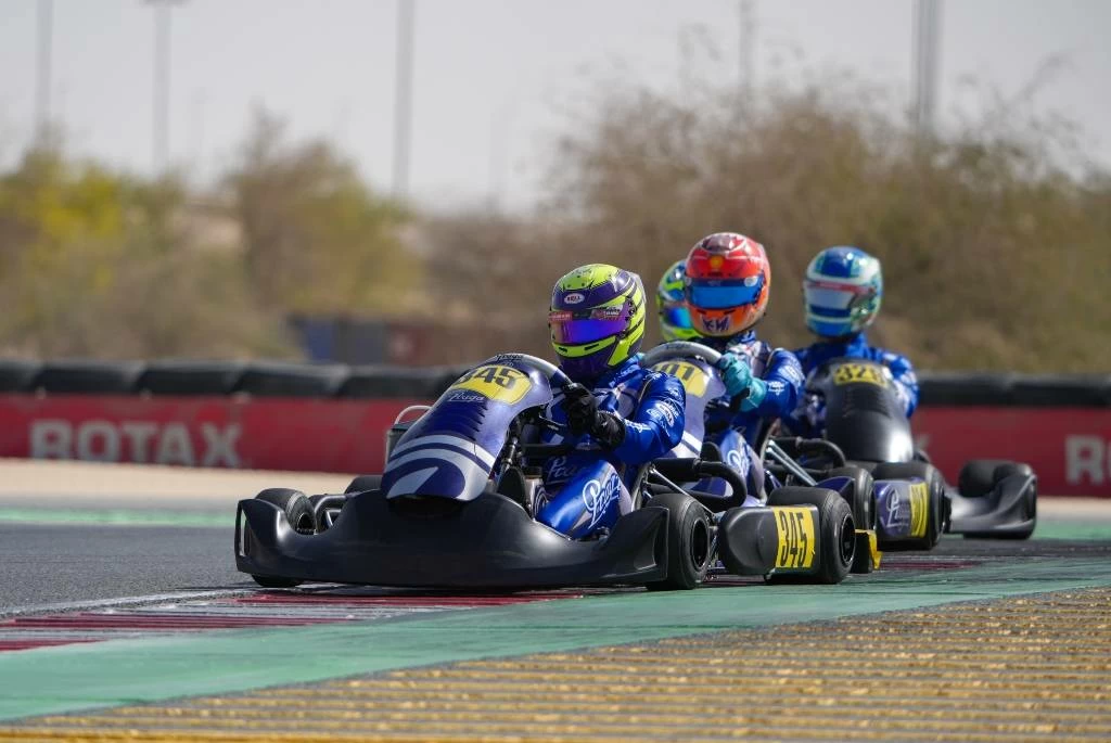 تواصل الإثارة على مضمار حلبة البحرين الدولية للكارتنج