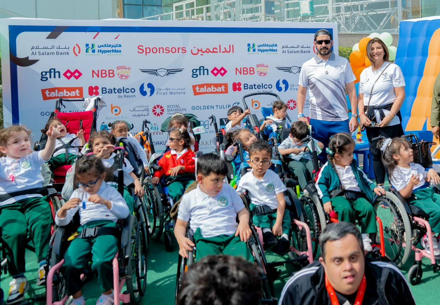 خالد بن حمد يرعى فعالية يوم البحرين الرياضي بخليج البحرين