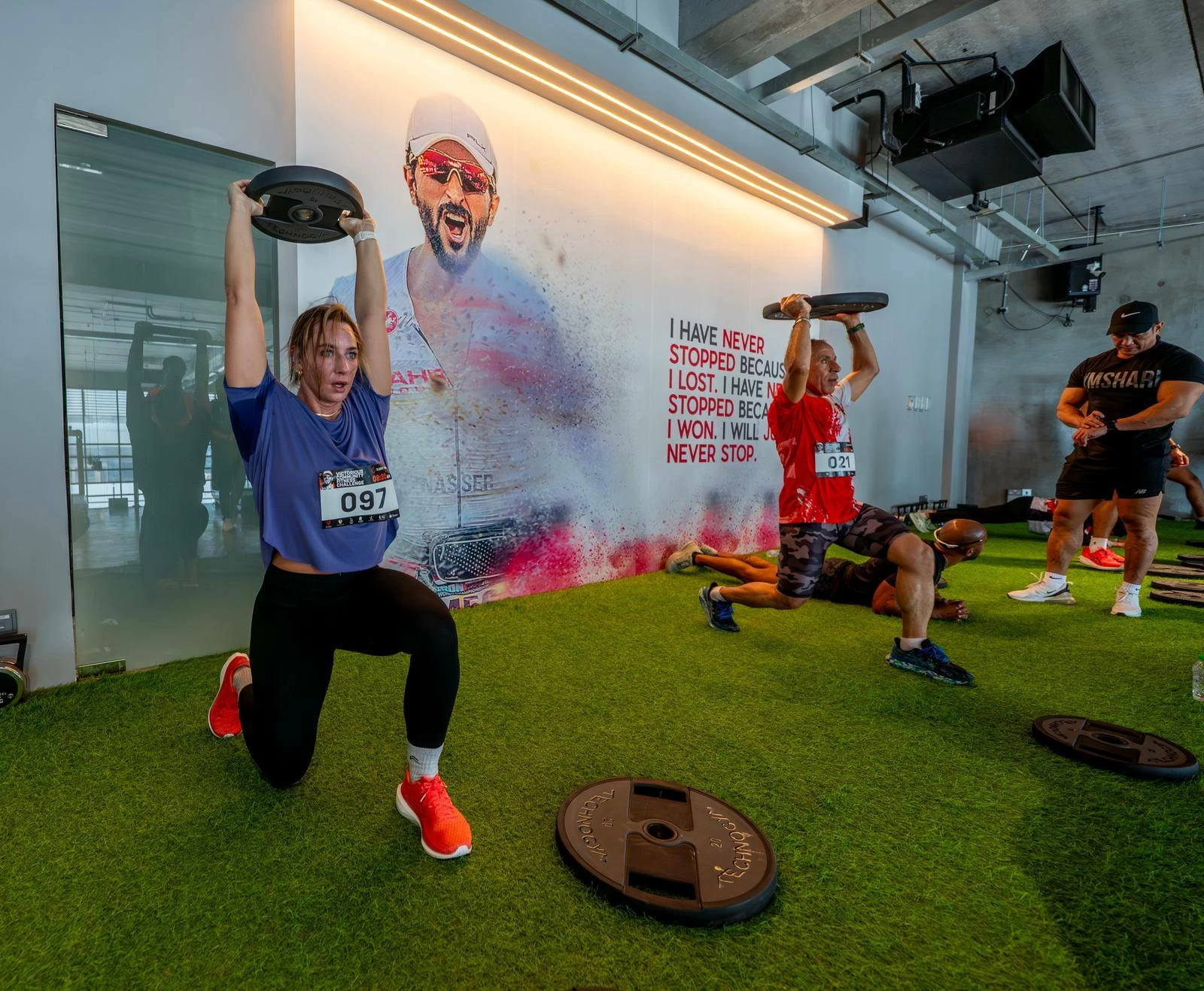 خالد بن حمد يرعى فعالية يوم البحرين الرياضي بخليج البحرين