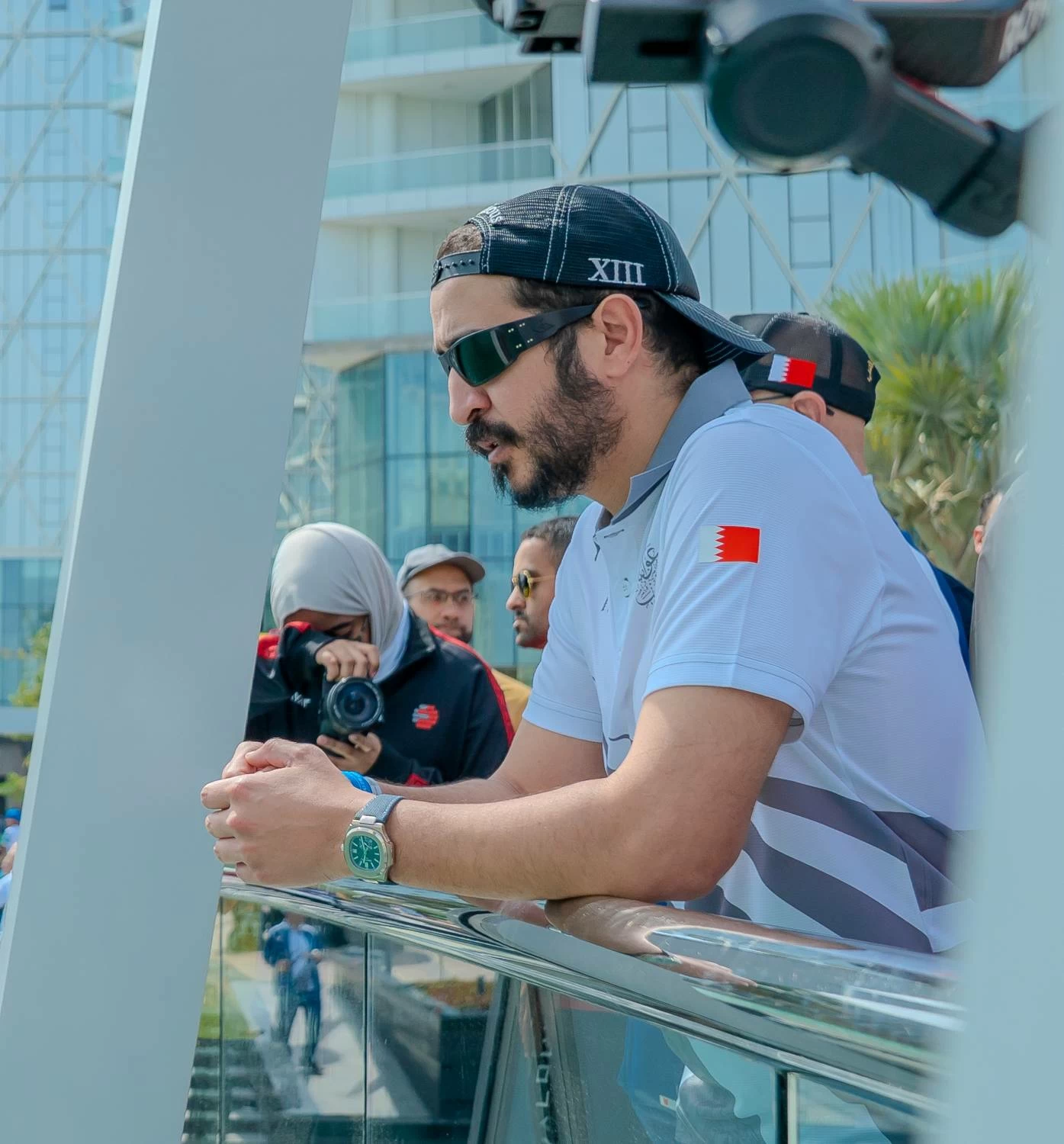 خالد بن حمد يرعى فعالية يوم البحرين الرياضي بخليج البحرين