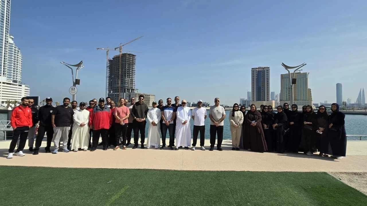 إدارات وزارة الداخلية تشارك في فعاليات اليوم الرياضي 2026