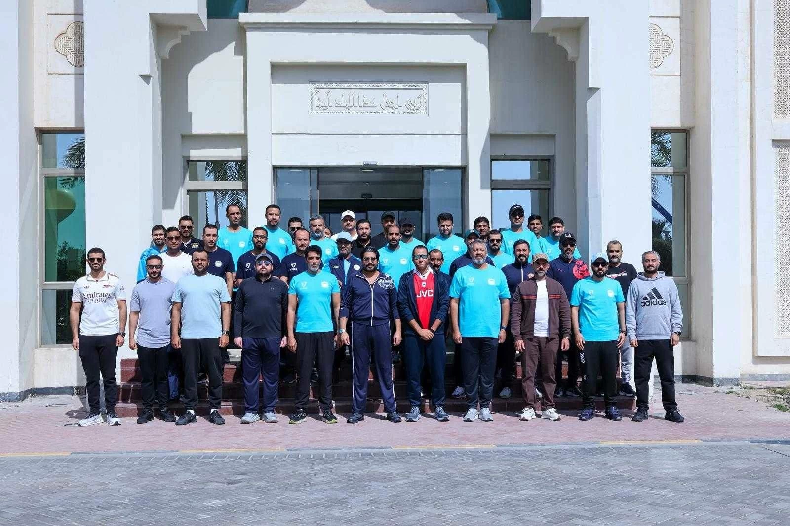 إدارات وزارة الداخلية تشارك في فعاليات اليوم الرياضي 2026