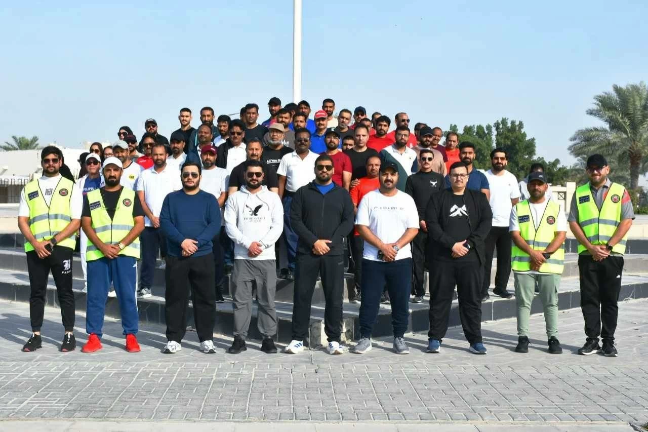 إدارات وزارة الداخلية تشارك في فعاليات اليوم الرياضي 2026