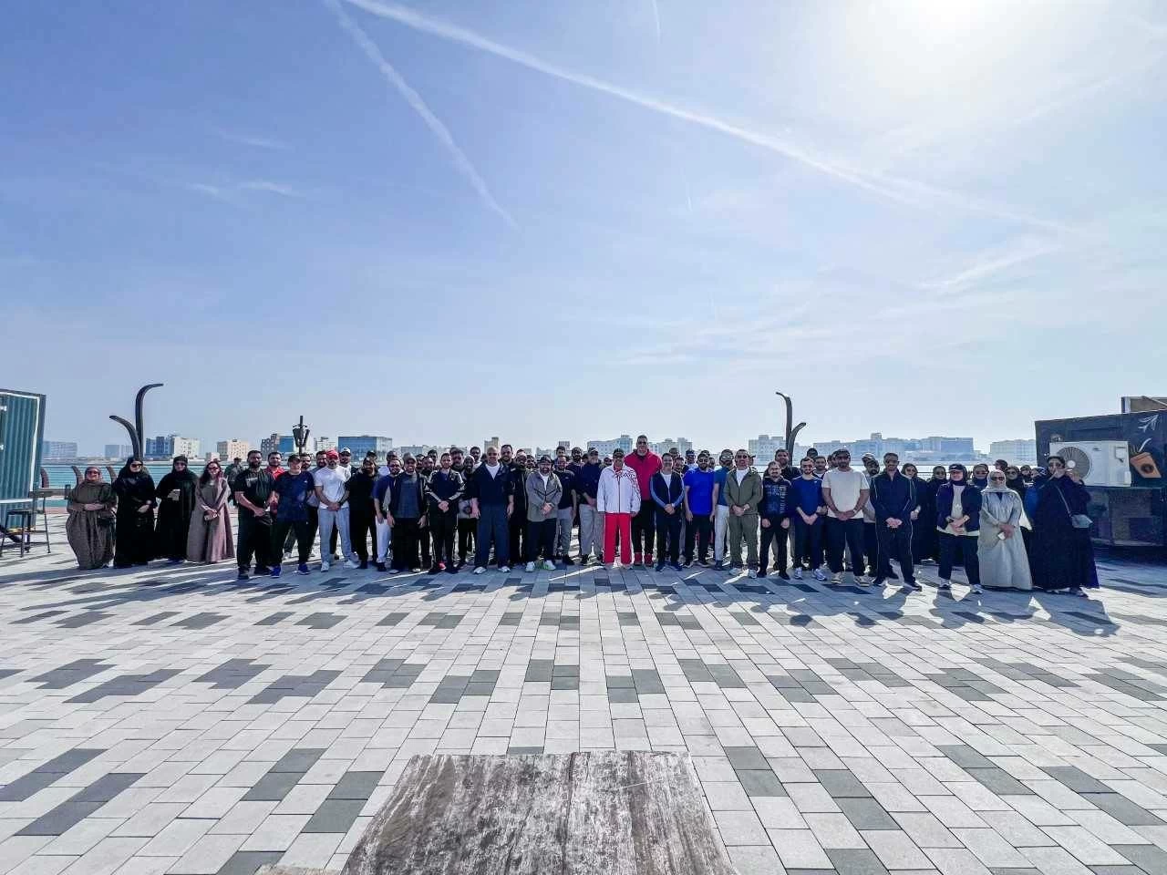 إدارات وزارة الداخلية تشارك في فعاليات اليوم الرياضي 2026