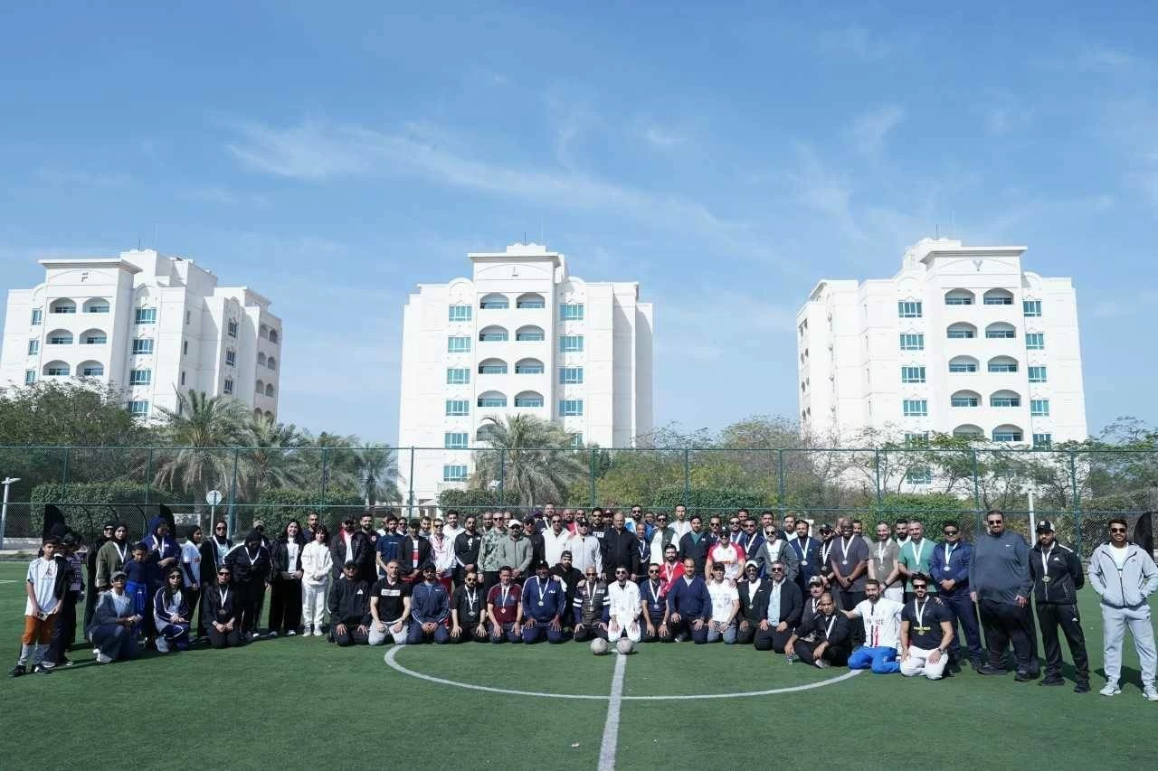 إدارات وزارة الداخلية تشارك في فعاليات اليوم الرياضي 2026