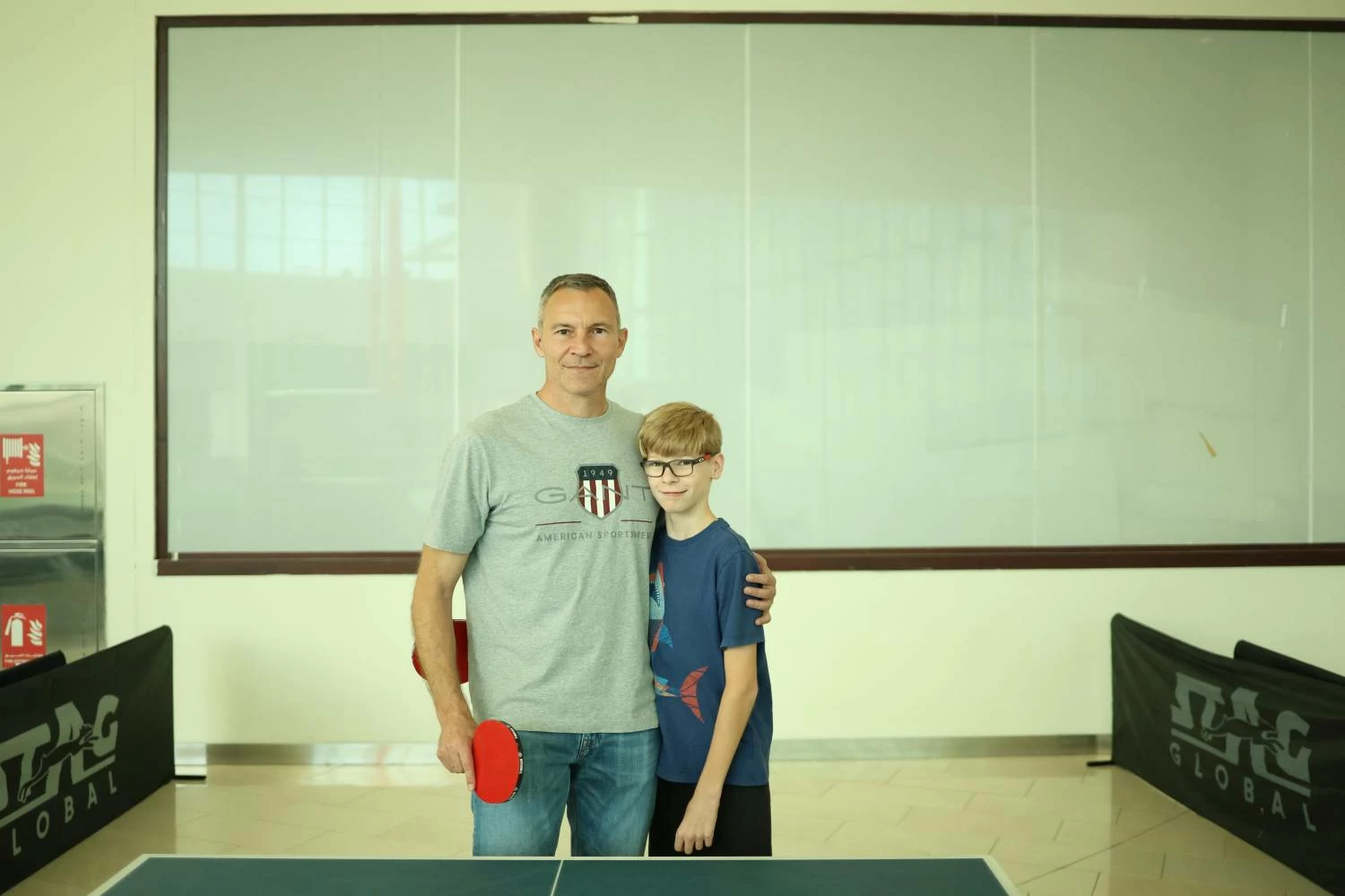 اتحاد الطاولة ينظم فعالية رياضية خلال يوم البحرين الرياضي