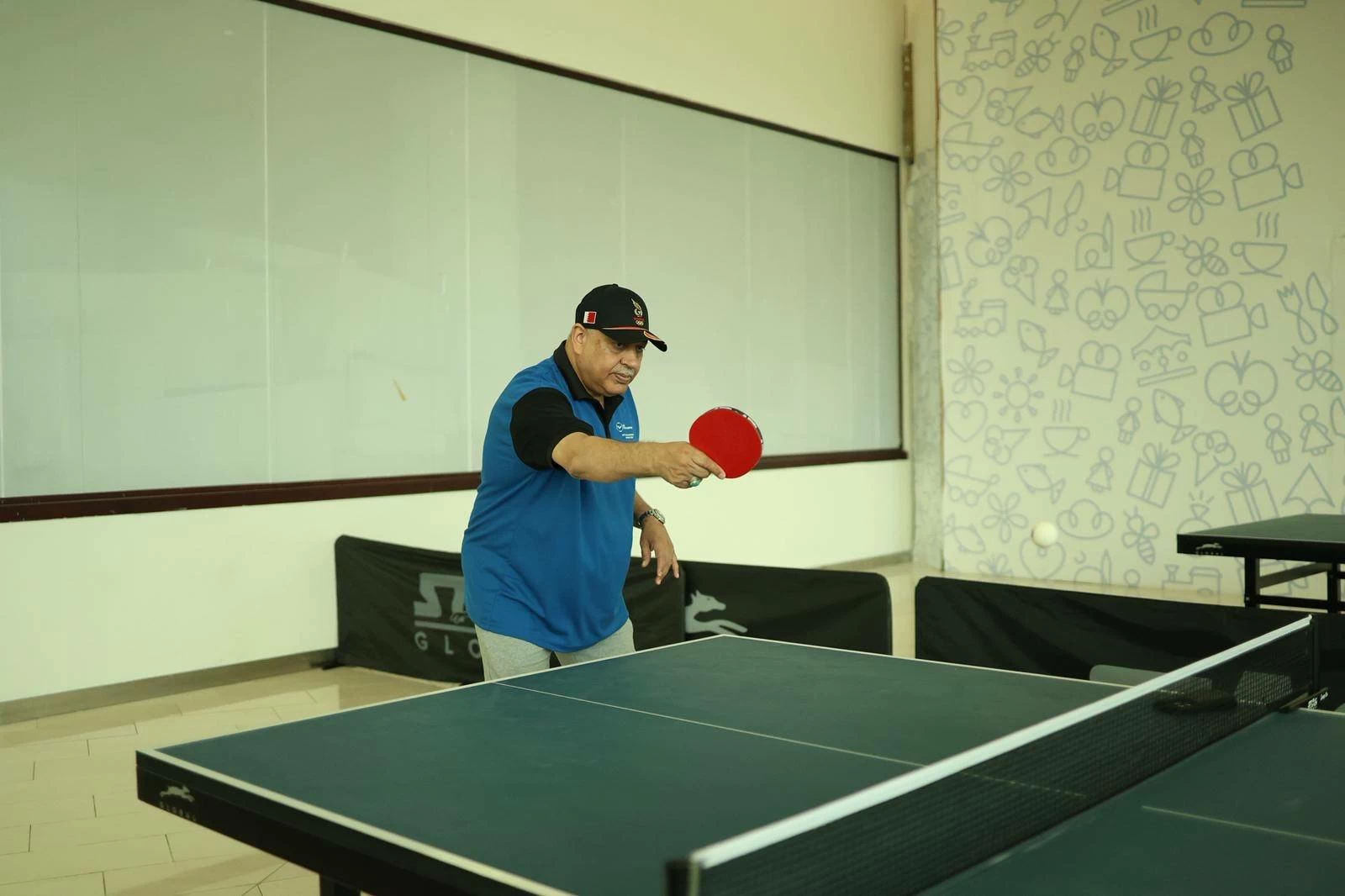 اتحاد الطاولة ينظم فعالية رياضية خلال يوم البحرين الرياضي