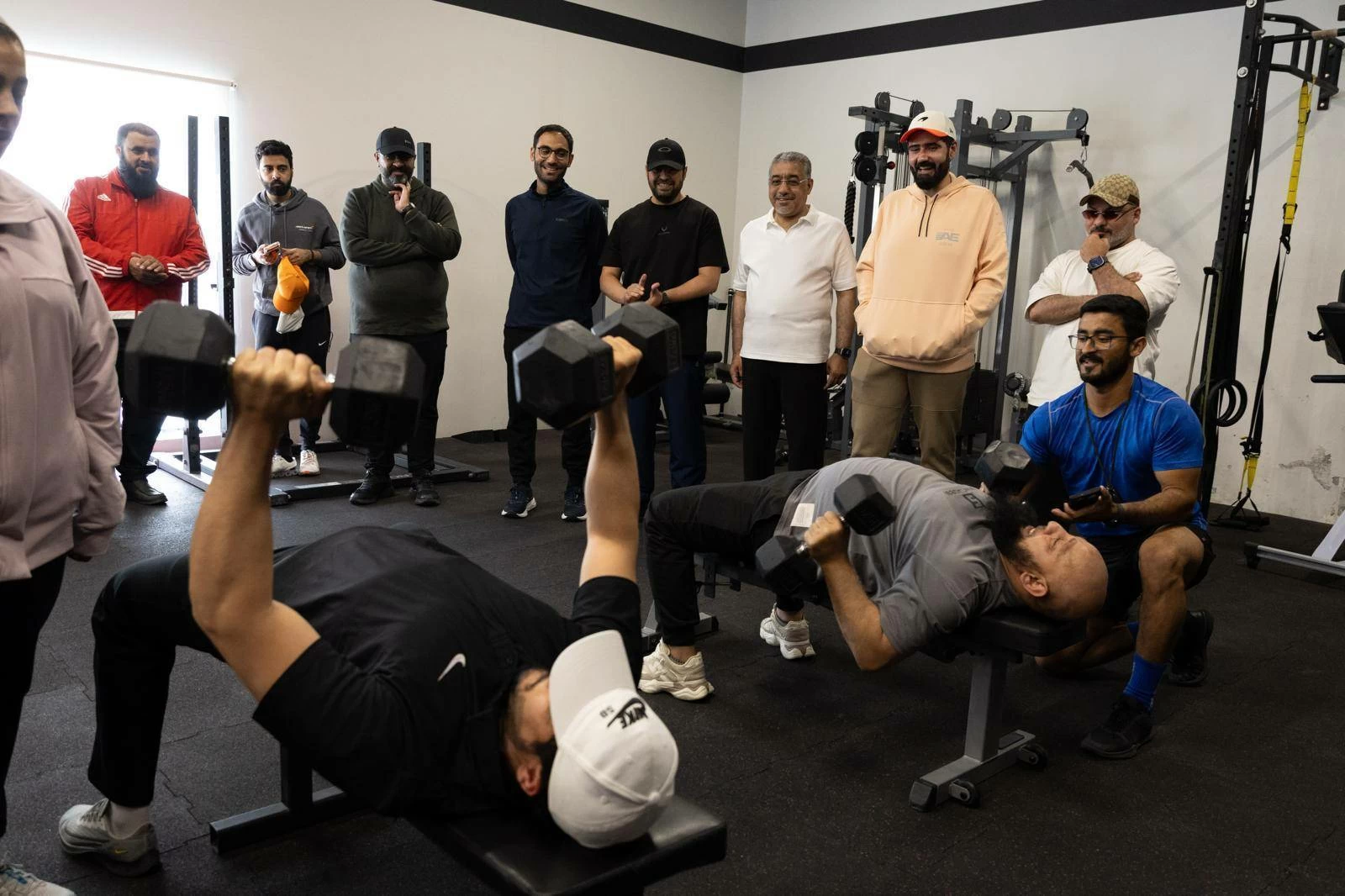 "الأشغال" تشارك في فعاليات اليوم الرياضي لمملكة البحرين