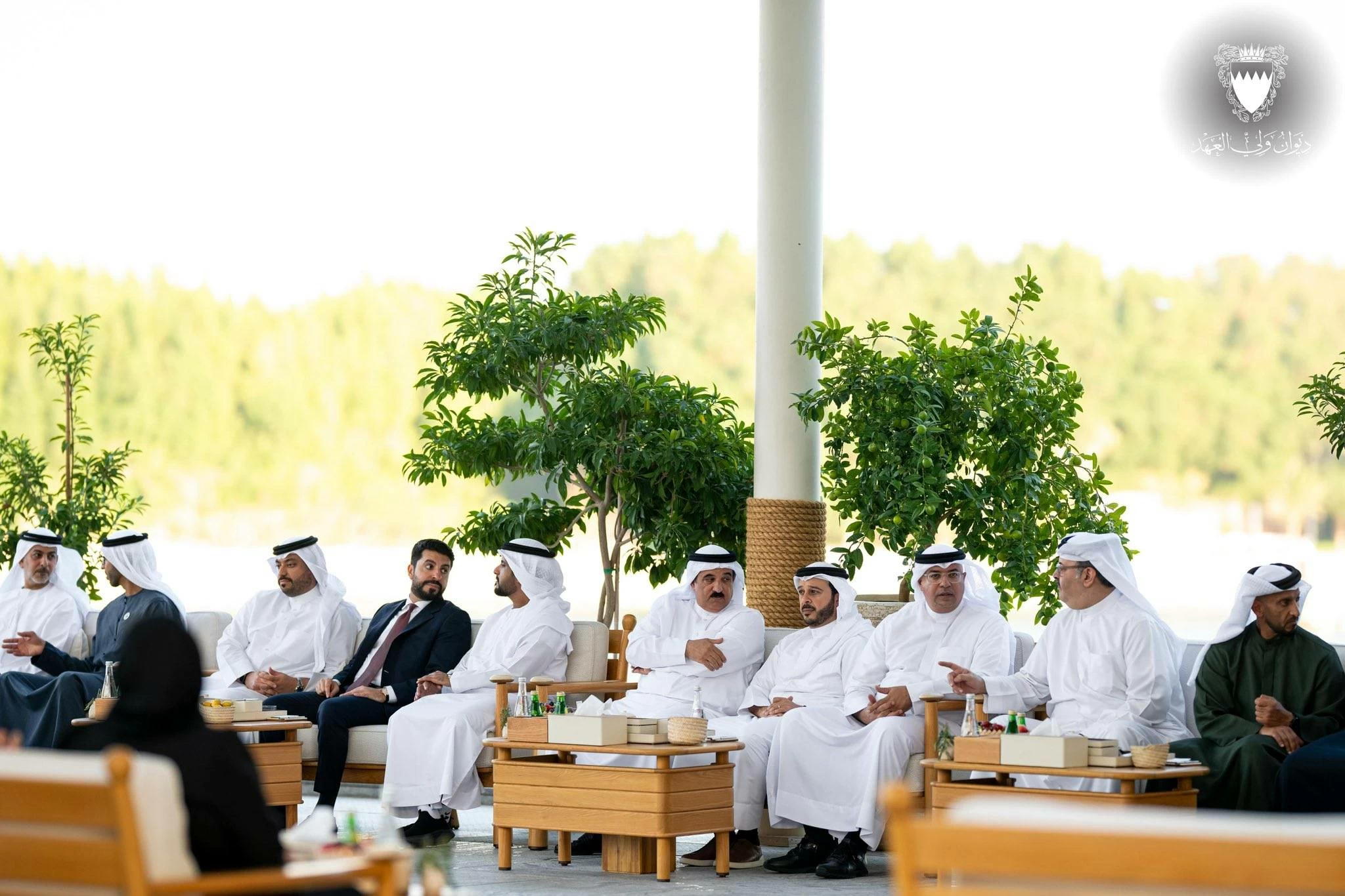 ولي العهد رئيس مجلس الوزراء يلتقي رئيس دولة الإمارات