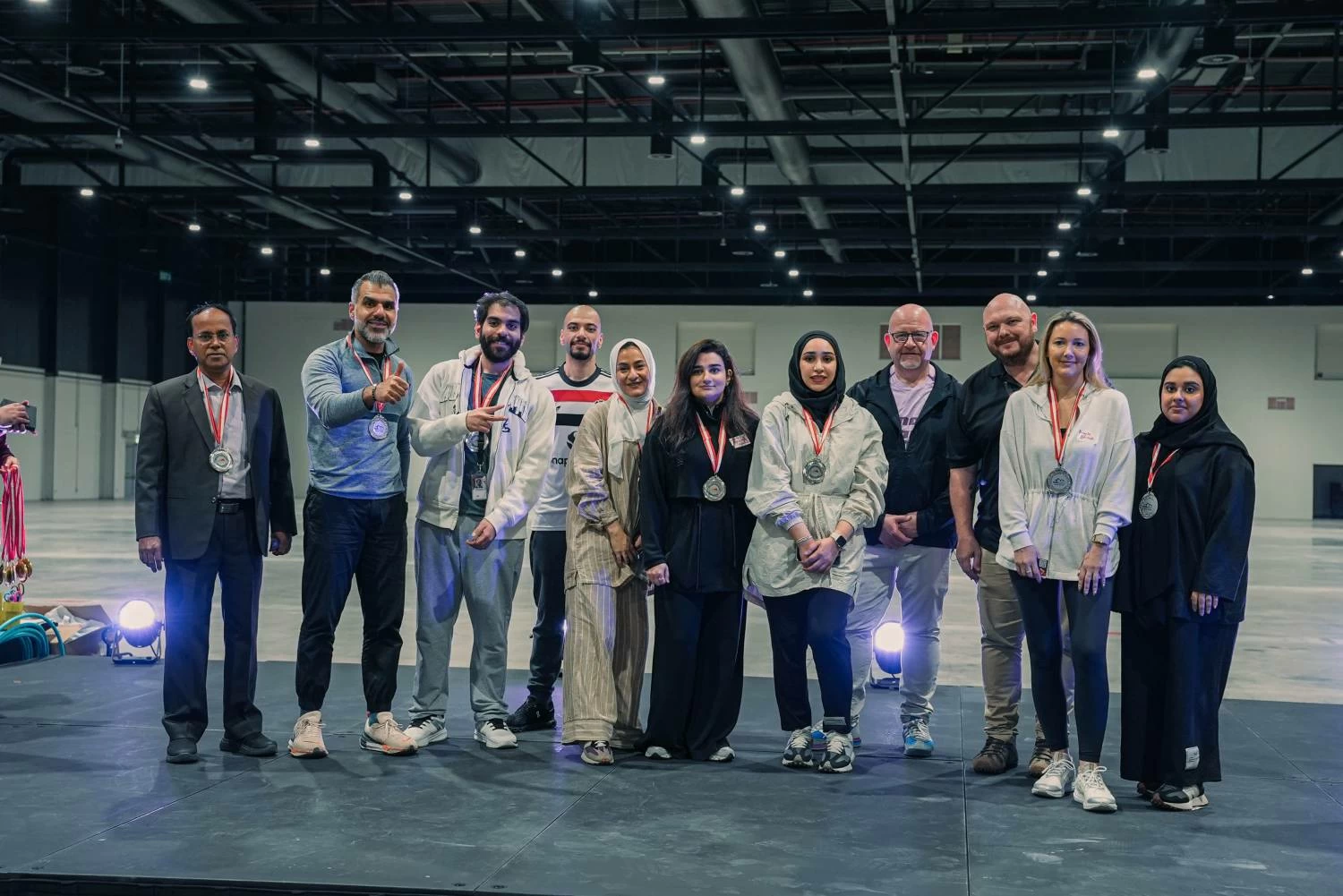 مركز البحرين العالمي للمعارض ينظم فعاليات رياضية بمناسبة اليوم الرياضي