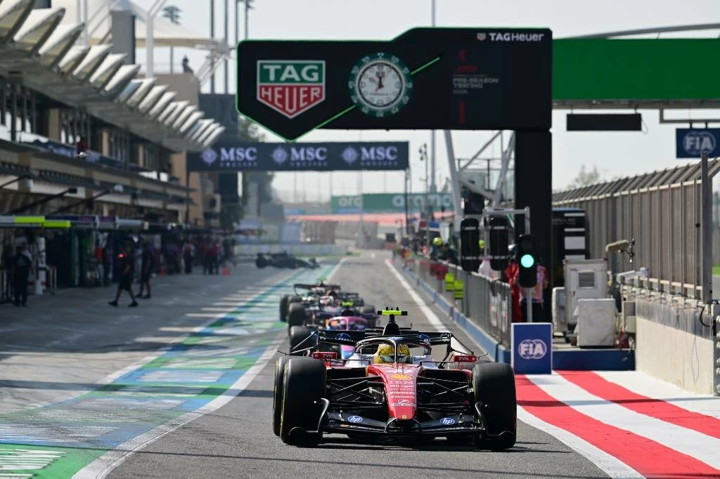 أنتونيللي يختتم الأسبوع الأول من تجارب البحرين الشتوية بالصدارة